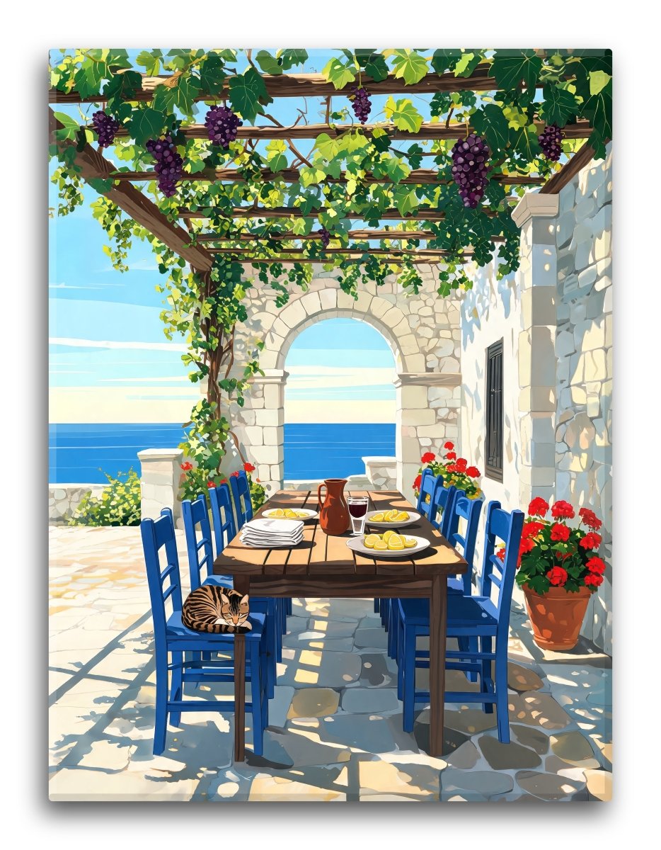 Grapevine Taverna Court - Escape by Numbers