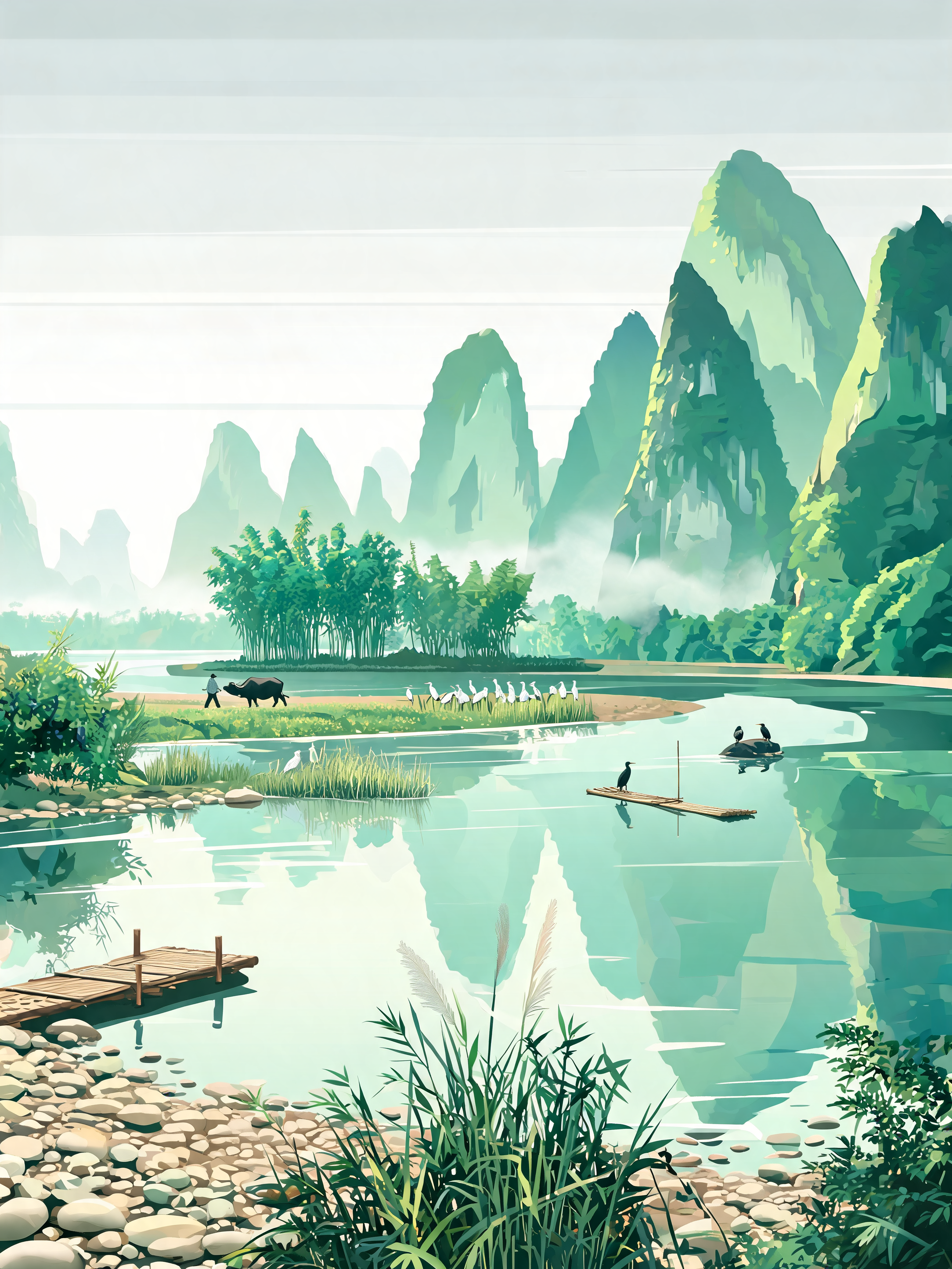 Guilin Karst Bend