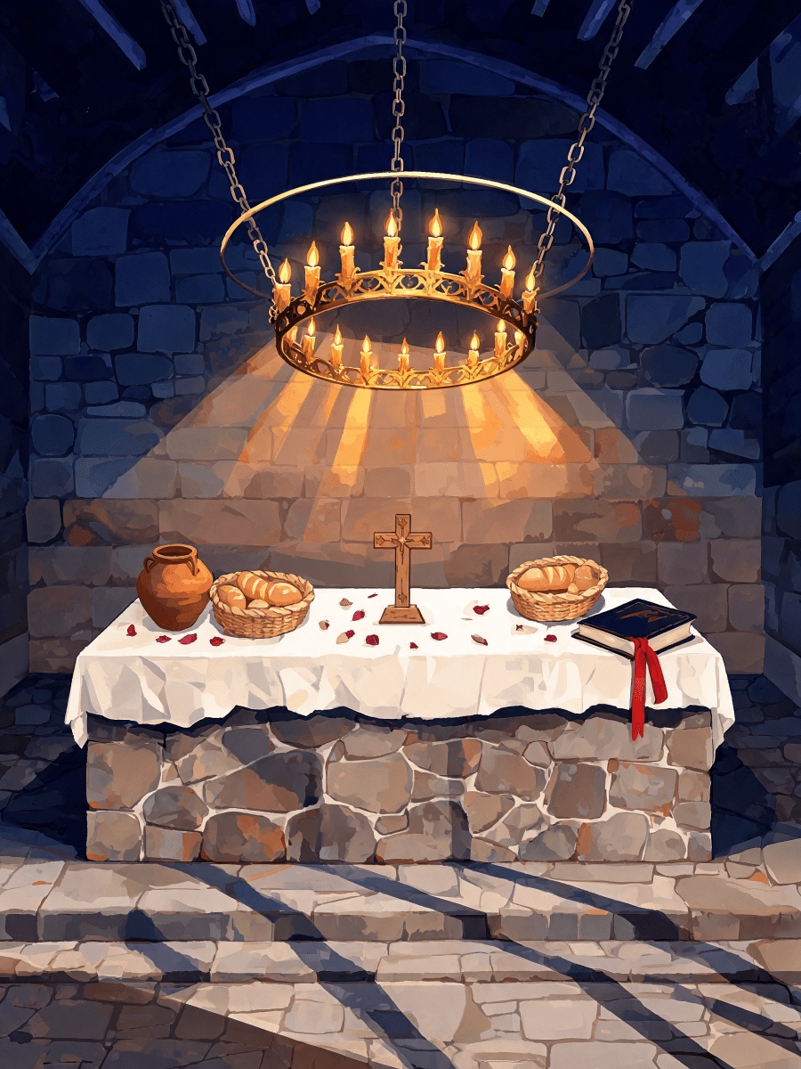 Hanging Candle Crown - Escape by Numbers