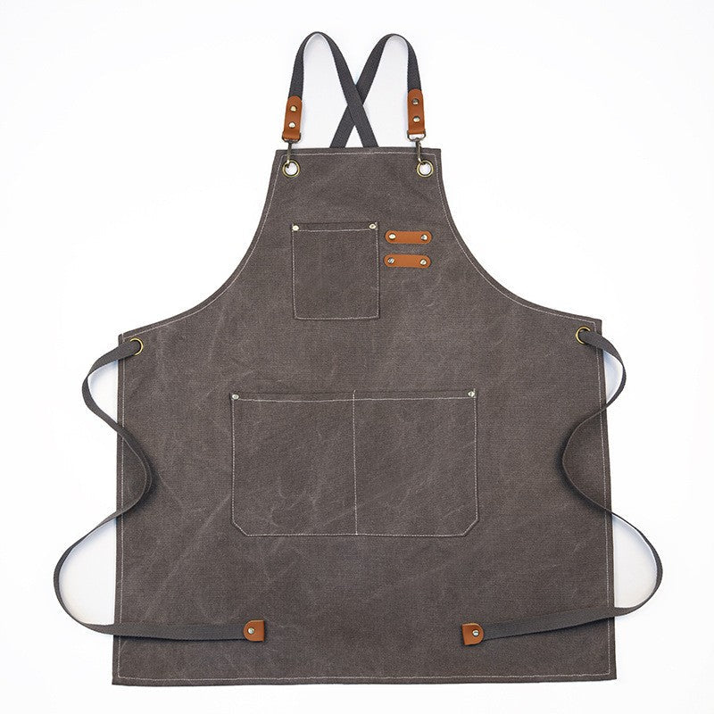 Heavy-Duty Canvas Artist Apron - Escape by Numbers