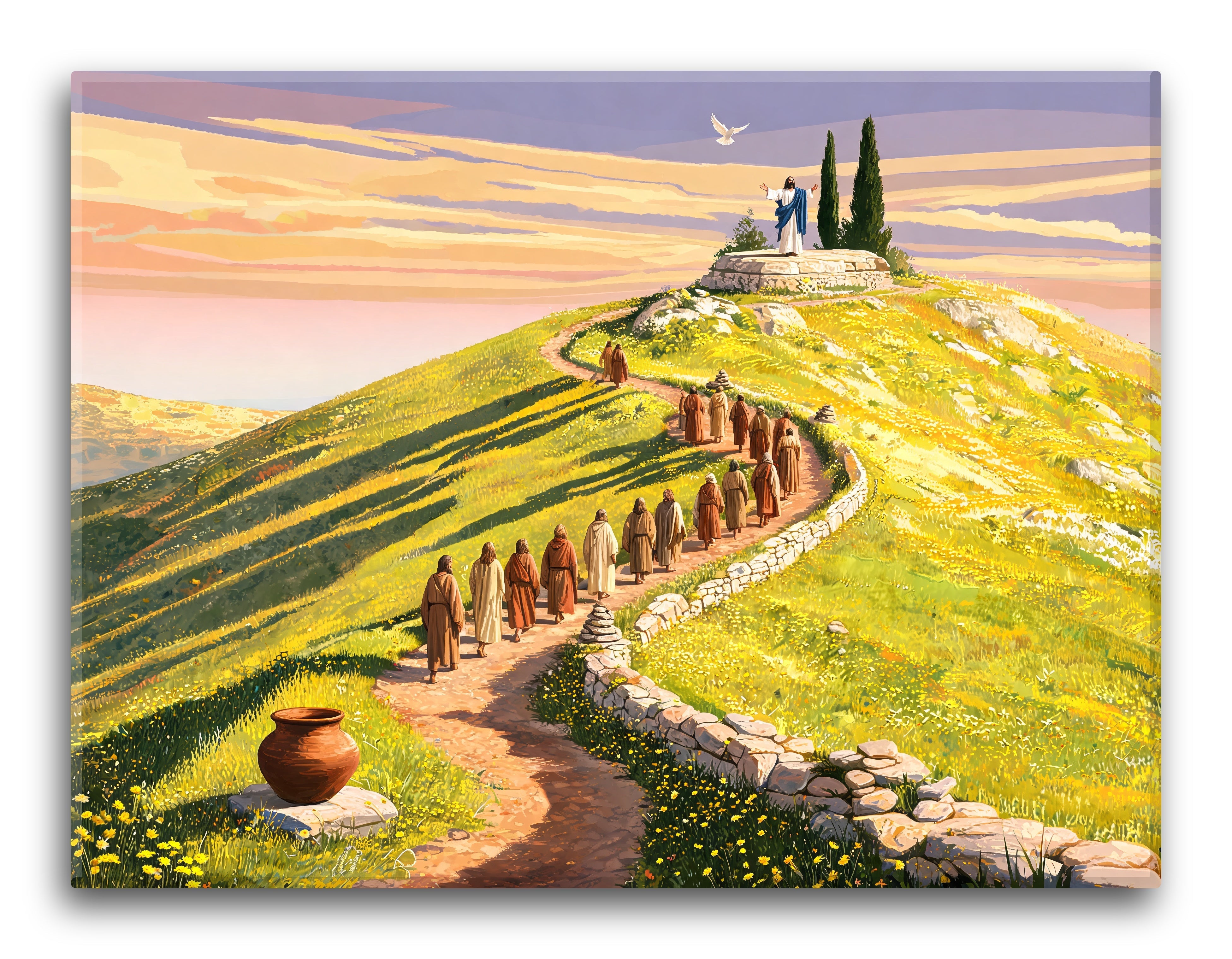 Hillside Above The Shoreline