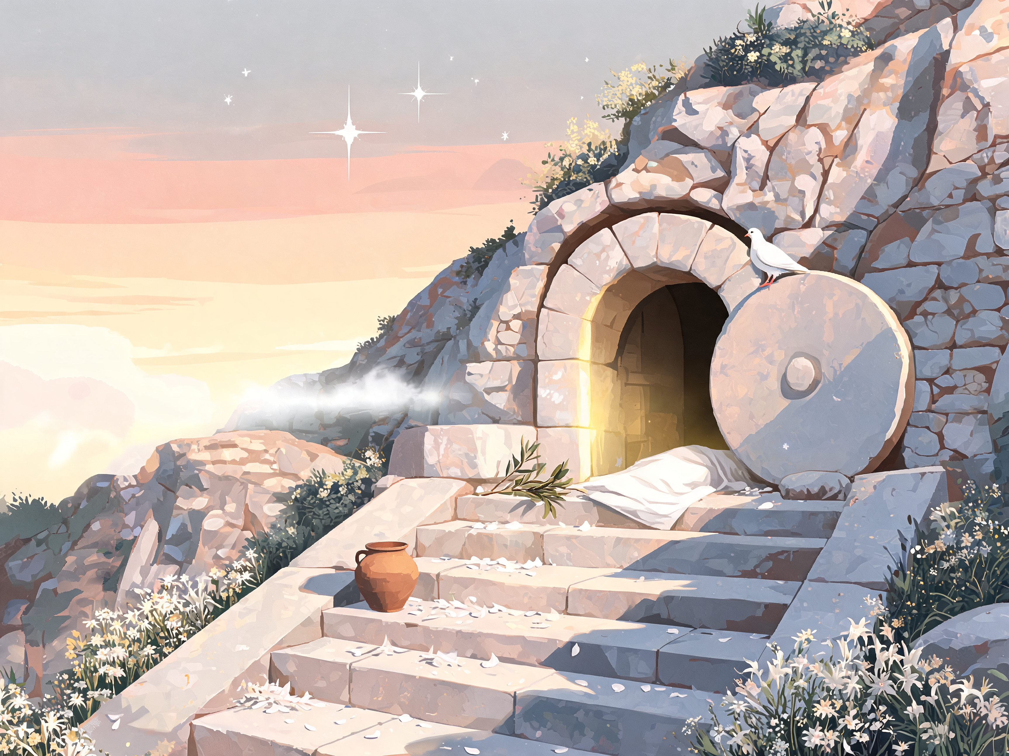 Hillside Tomb Dawn