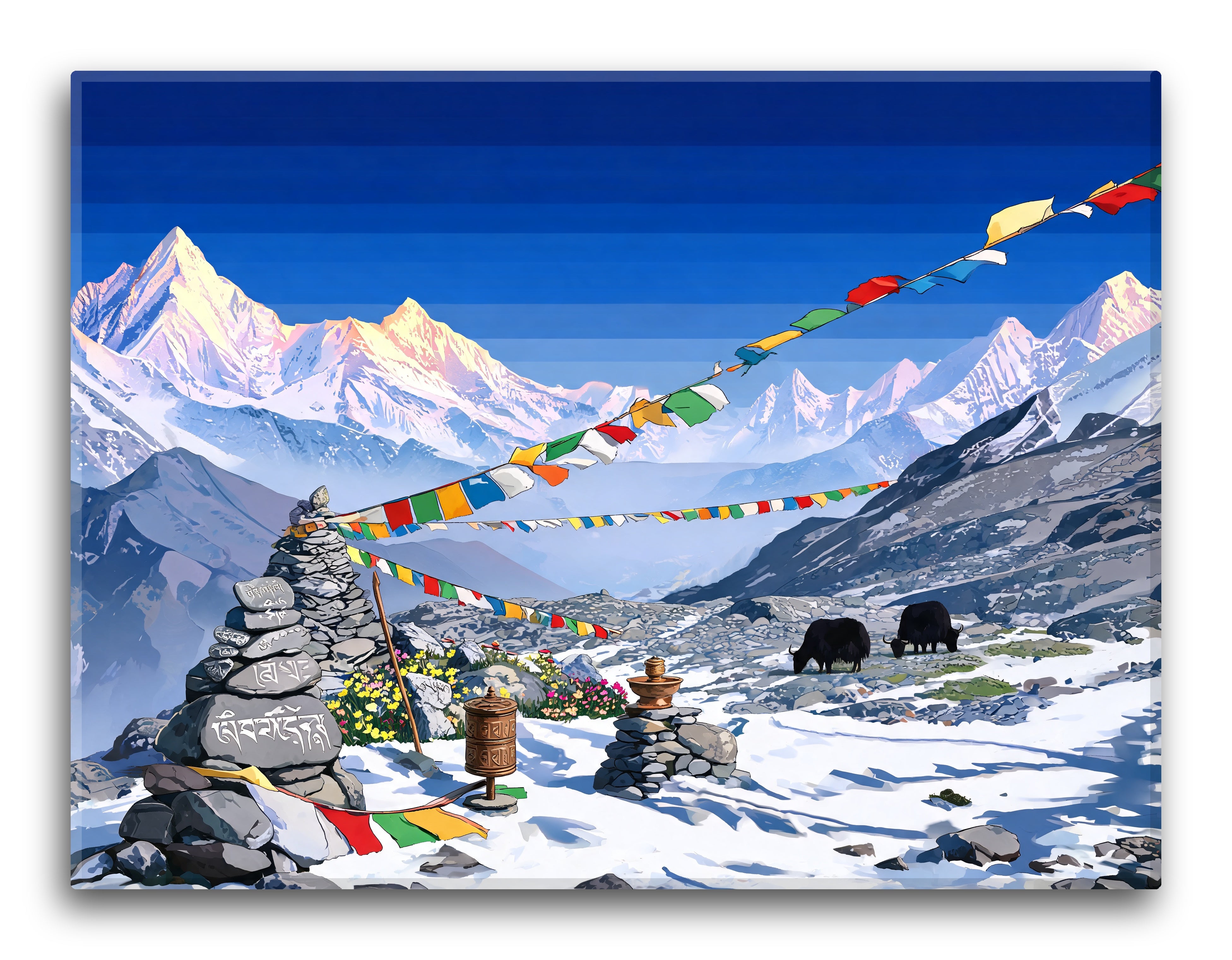 Himalayan Ridge Flags