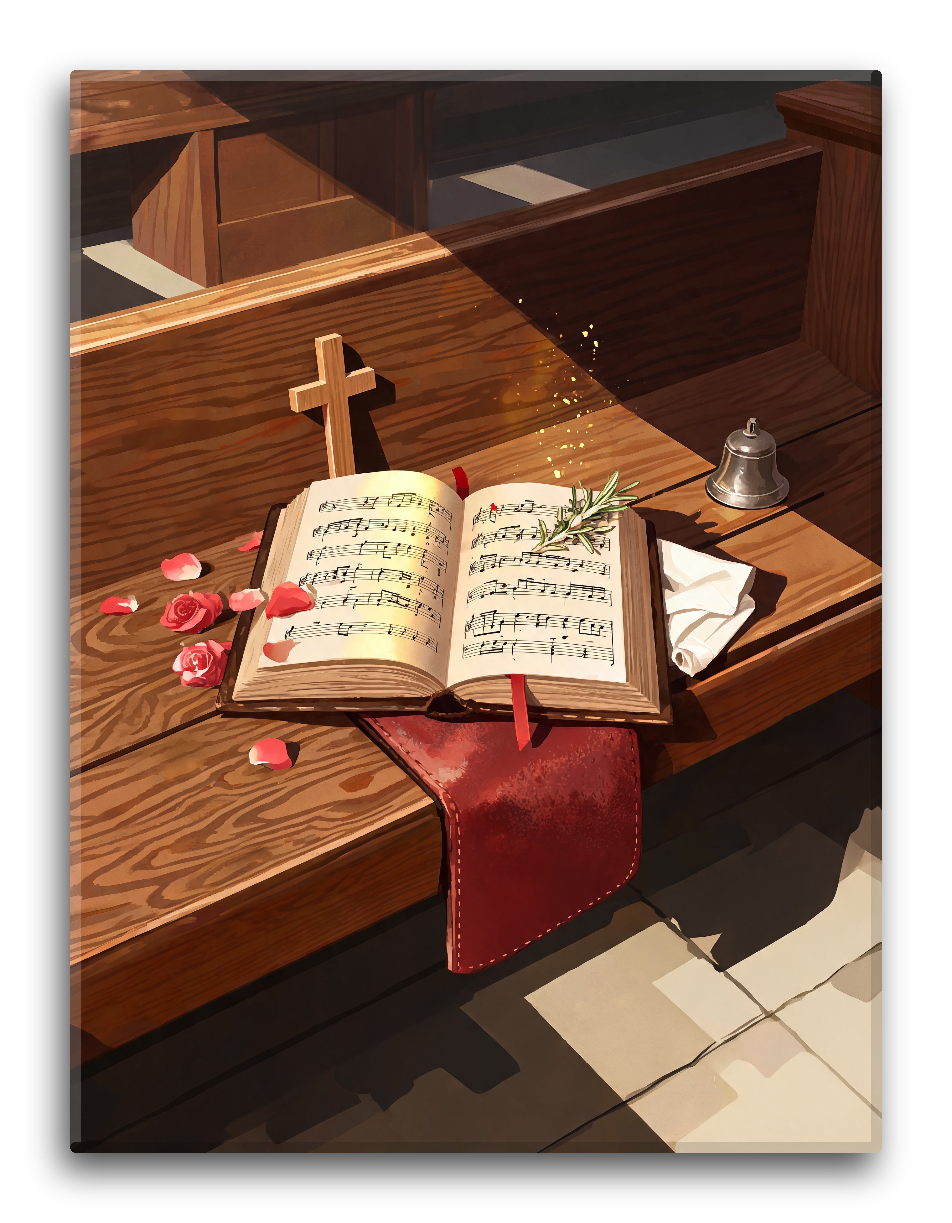 Hymnbook On Pew