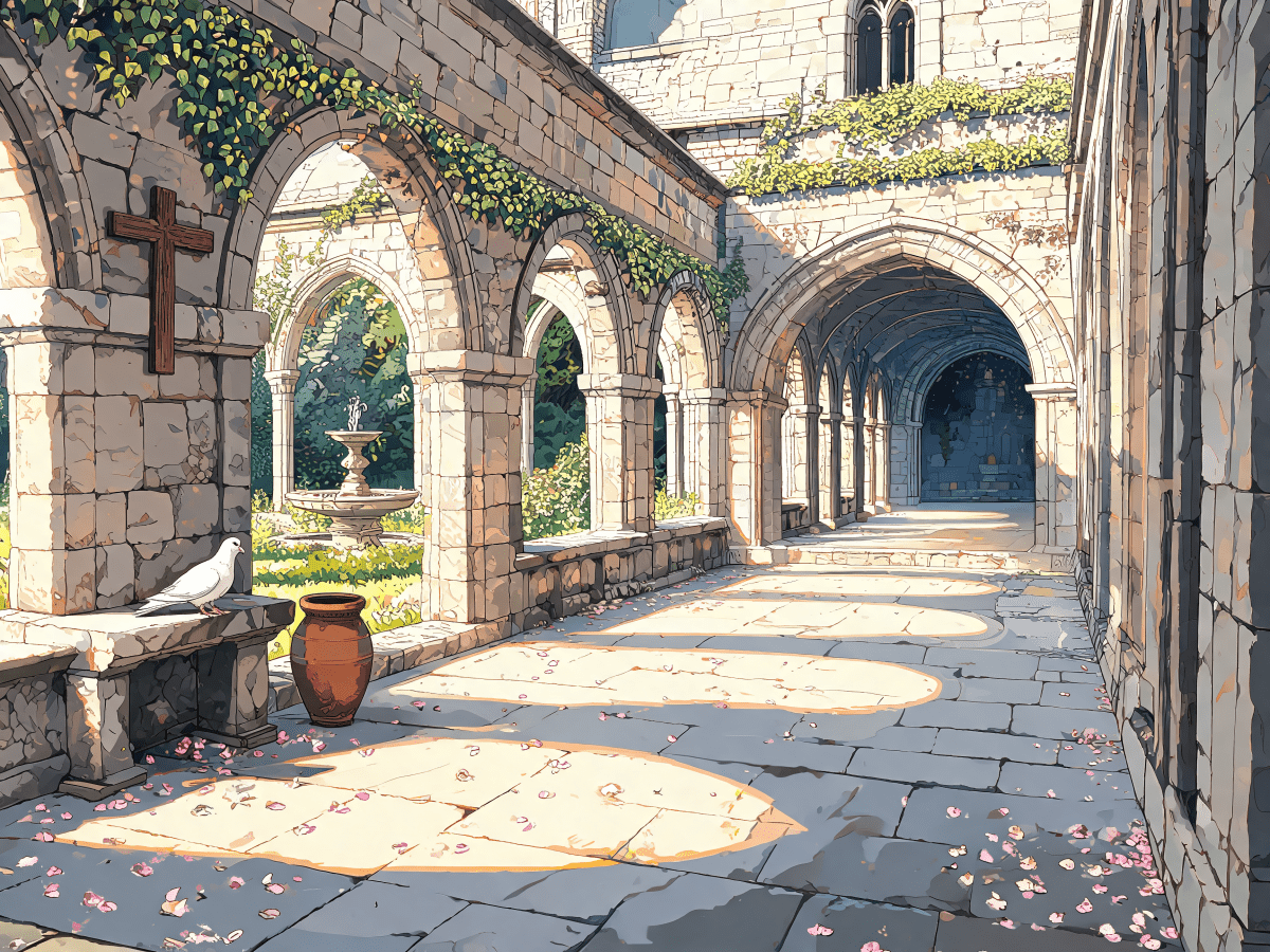 Inner Garden Cloister - Escape by Numbers