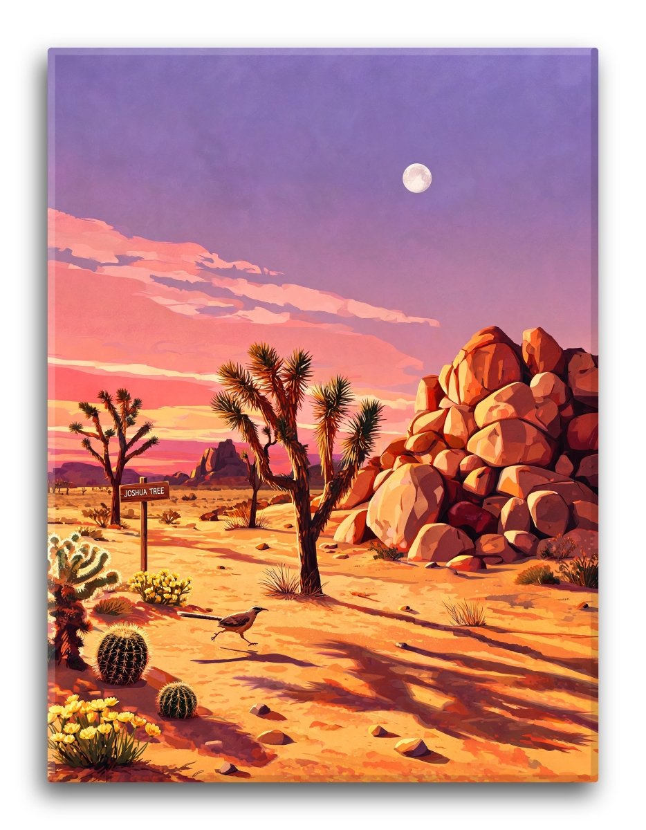 Joshua Tree Boulders - Escape by Numbers