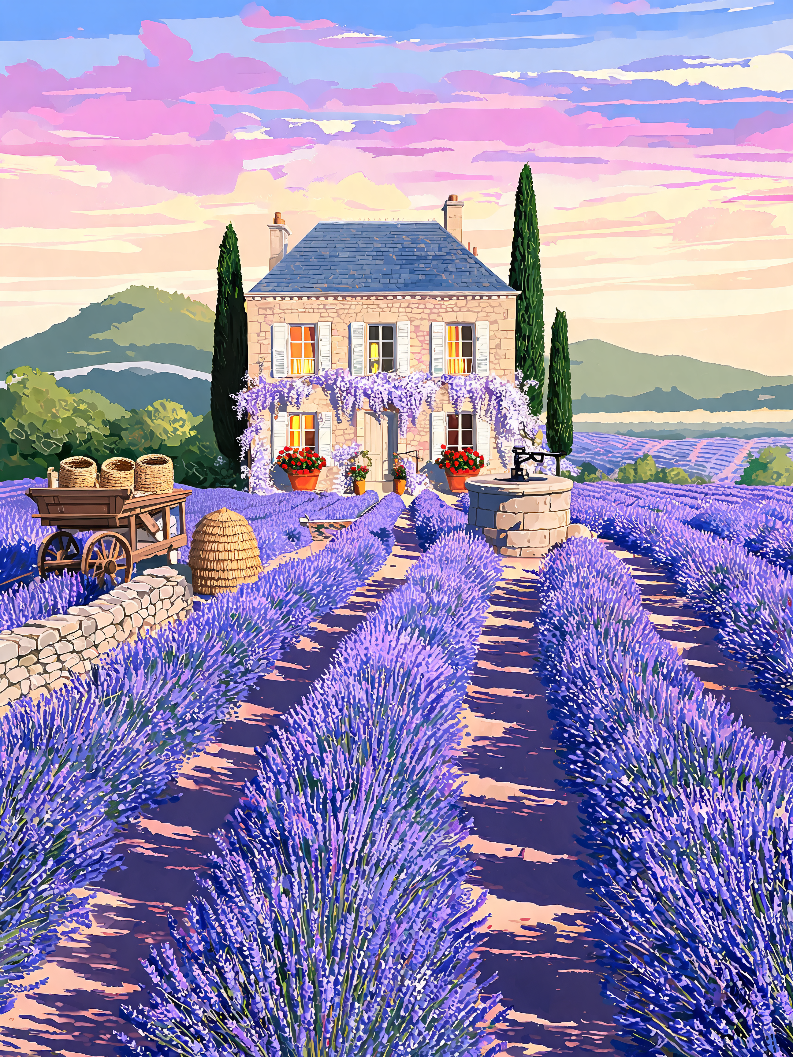 Lavender Rows Chateau