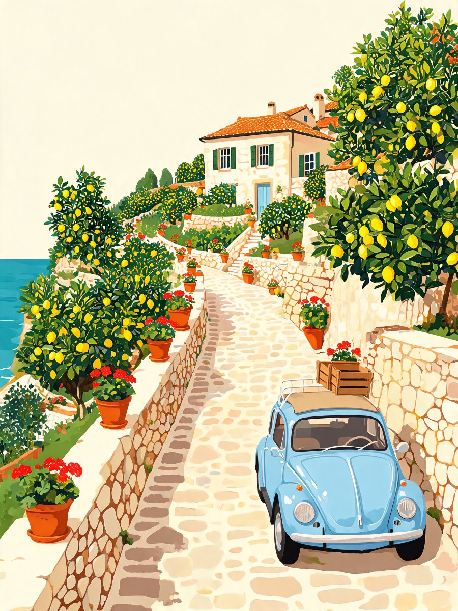 Lemon Grove Lane - Escape by Numbers