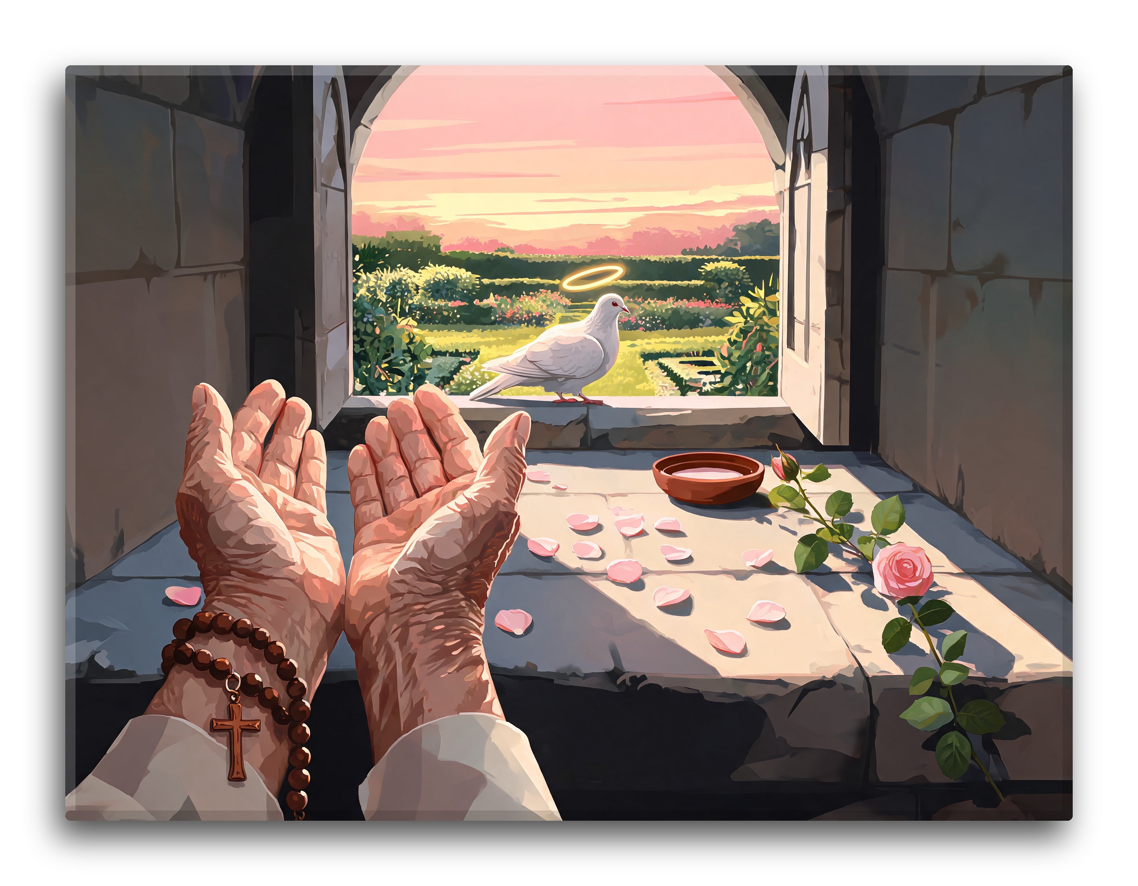 Lifted Hands Window