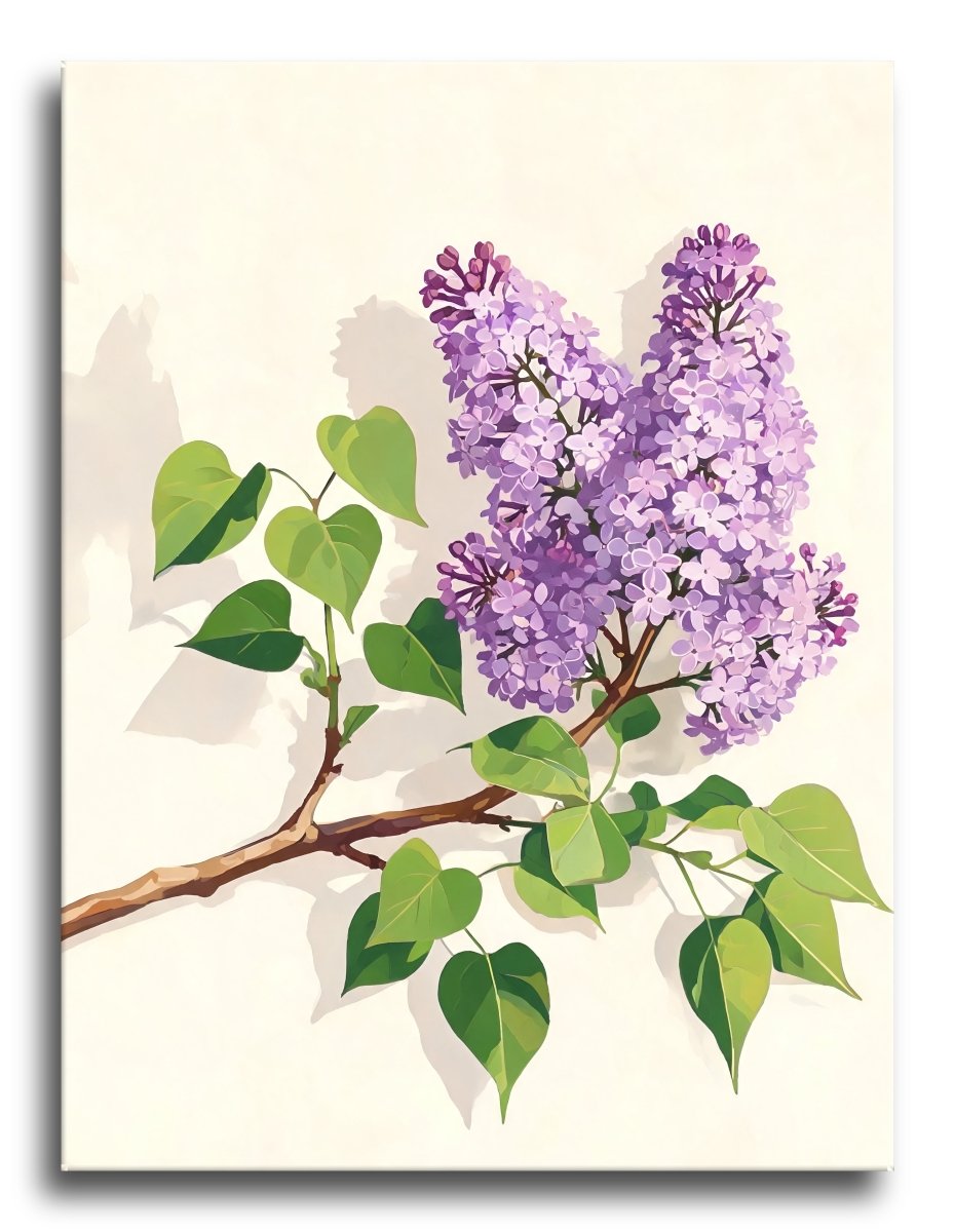 Lilac Bloom Cluster - Escape by Numbers