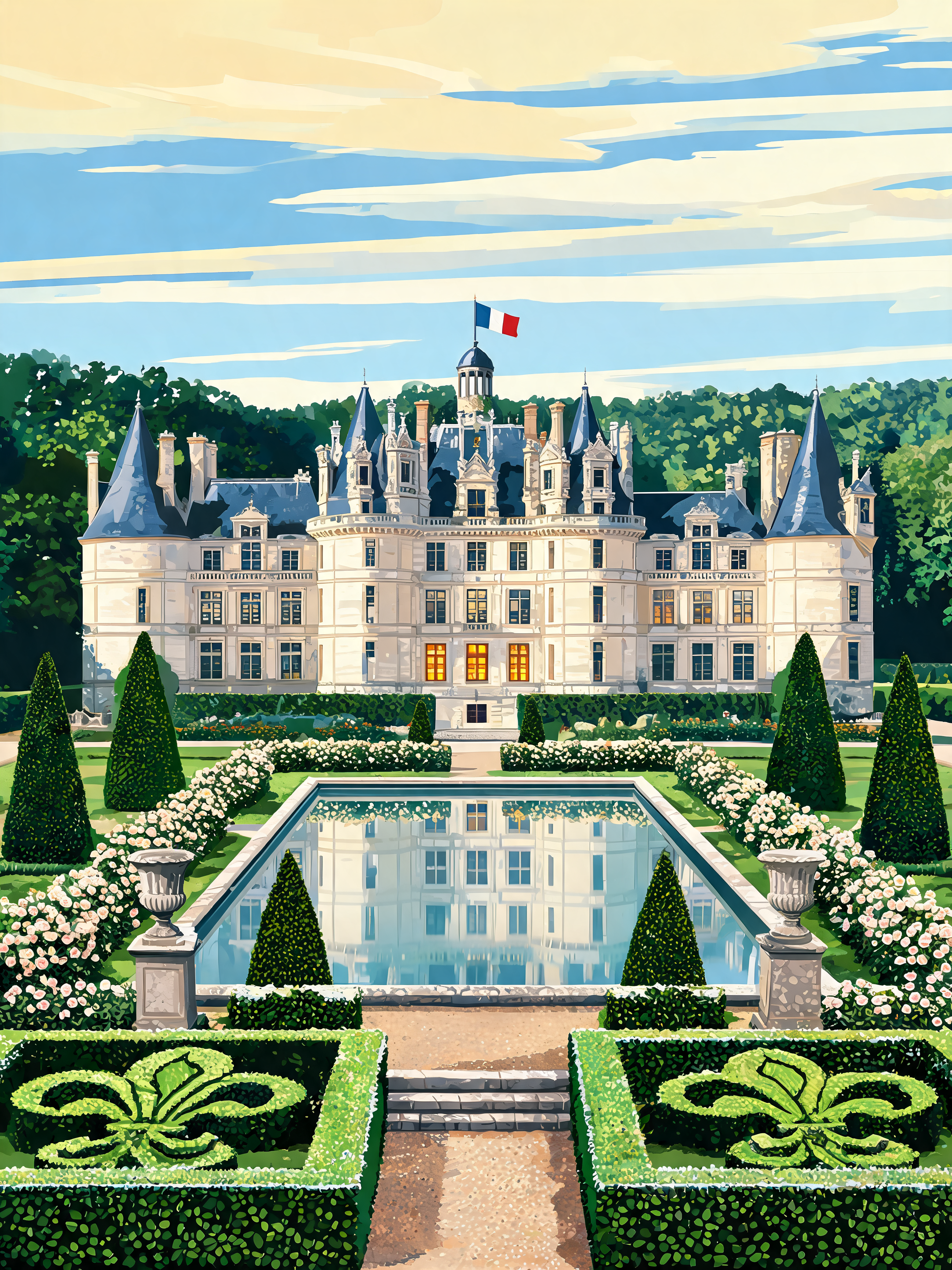 Loire Hedge Promenade
