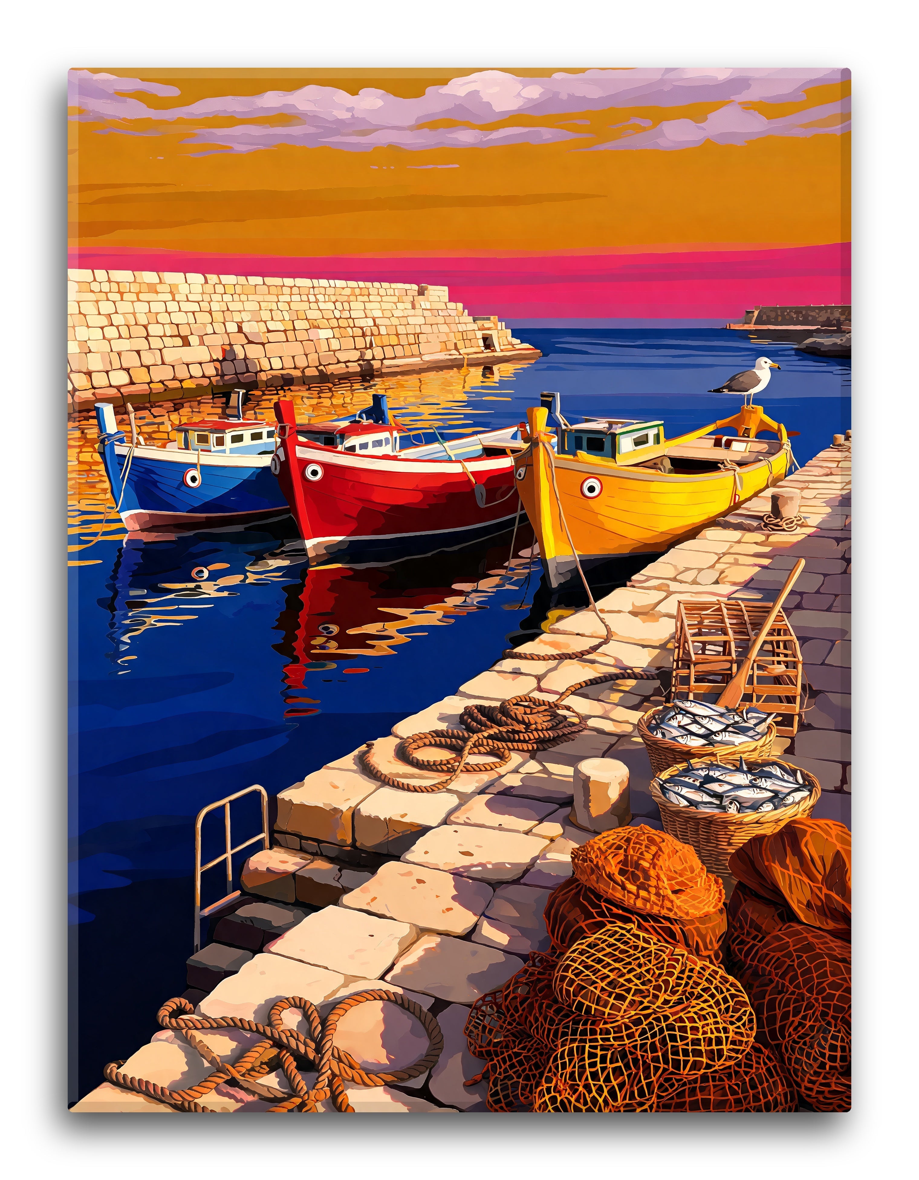 Luzzu Boats Quay