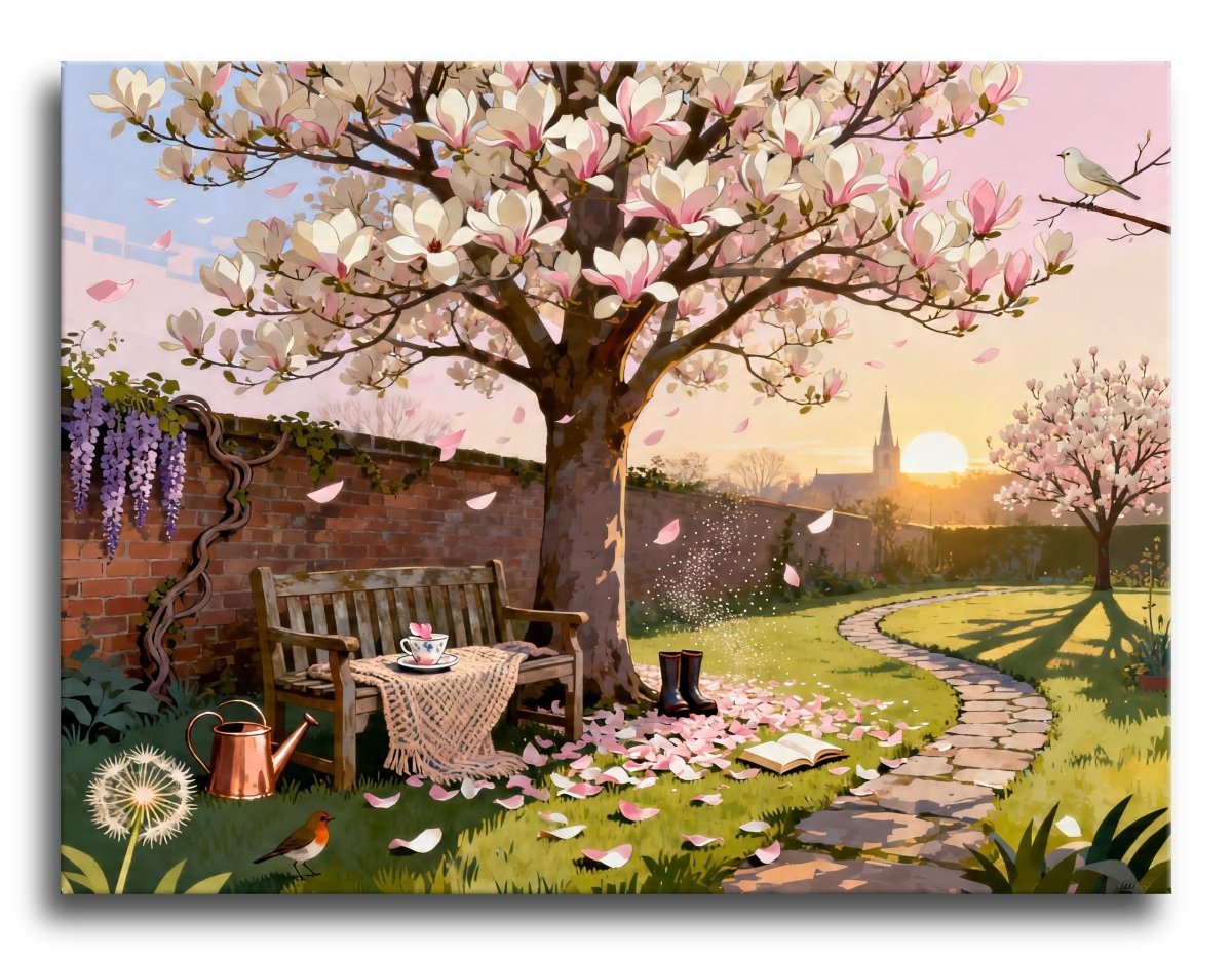 Magnolia Tea Garden - Escape by Numbers