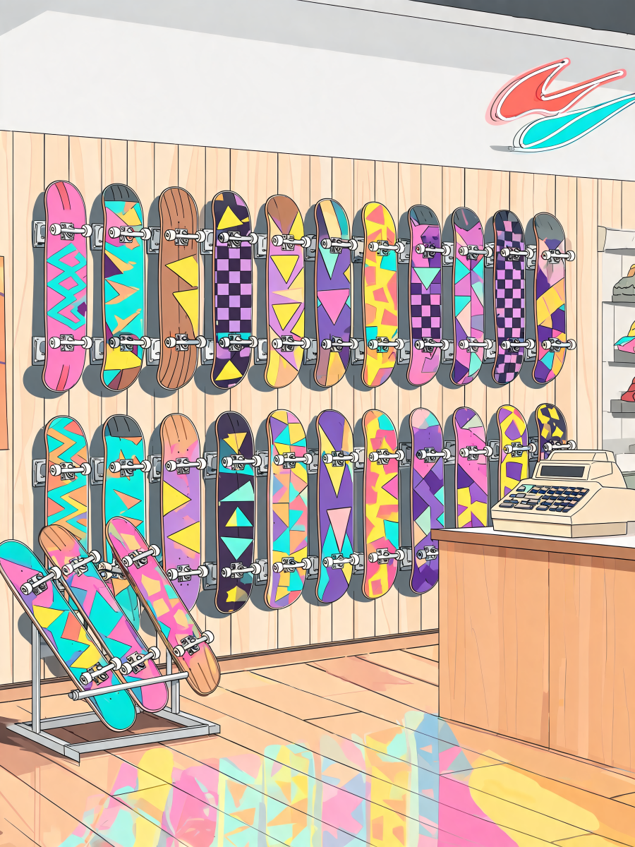 Memphis Deck Wall - Escape by Numbers