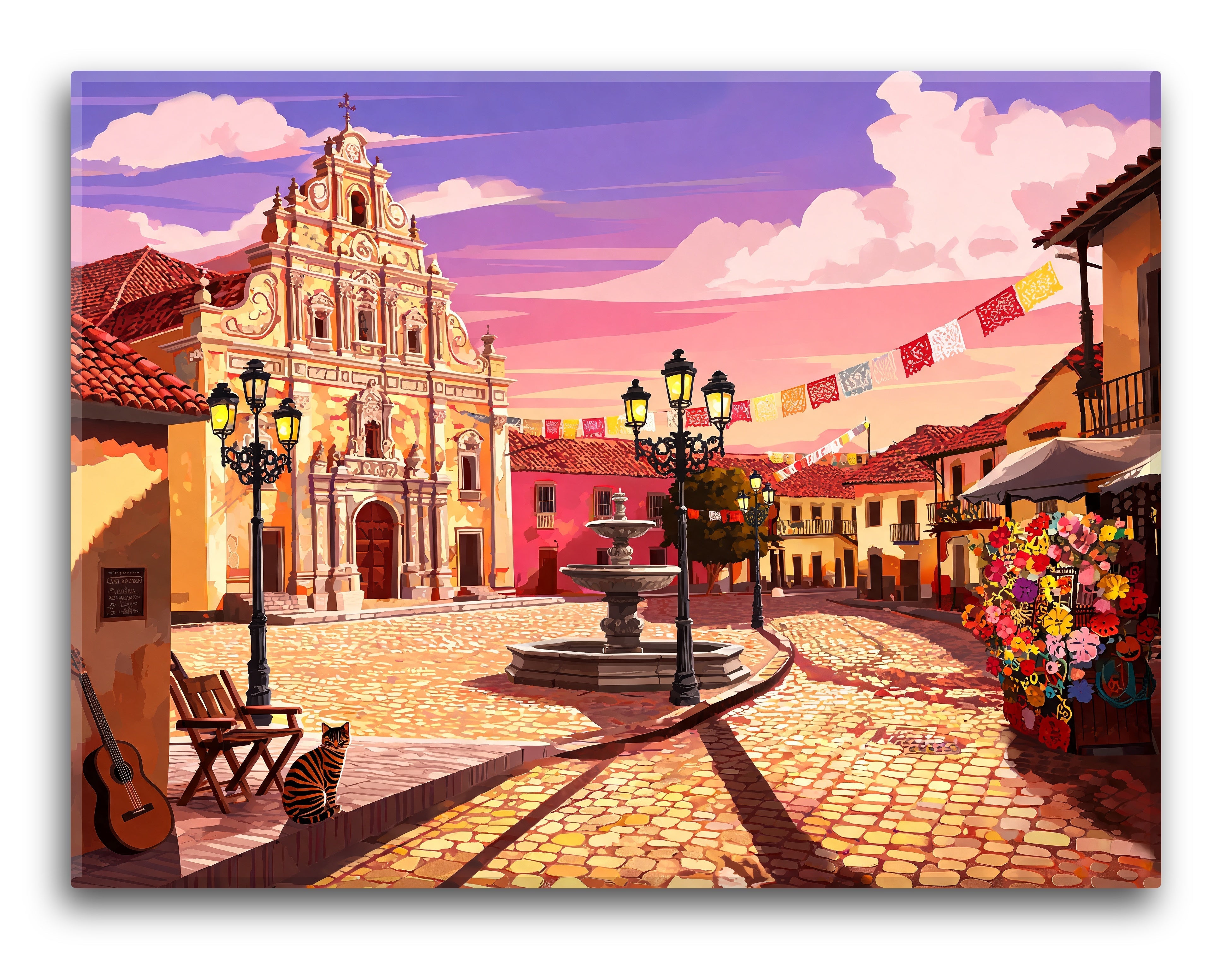 Mexican Tile Square