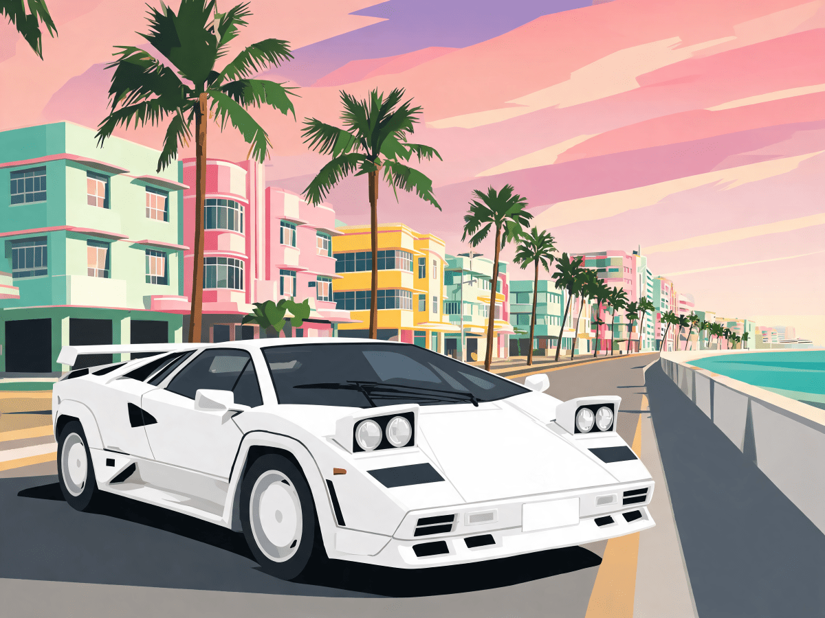 Miami Deco Dream - Escape by Numbers