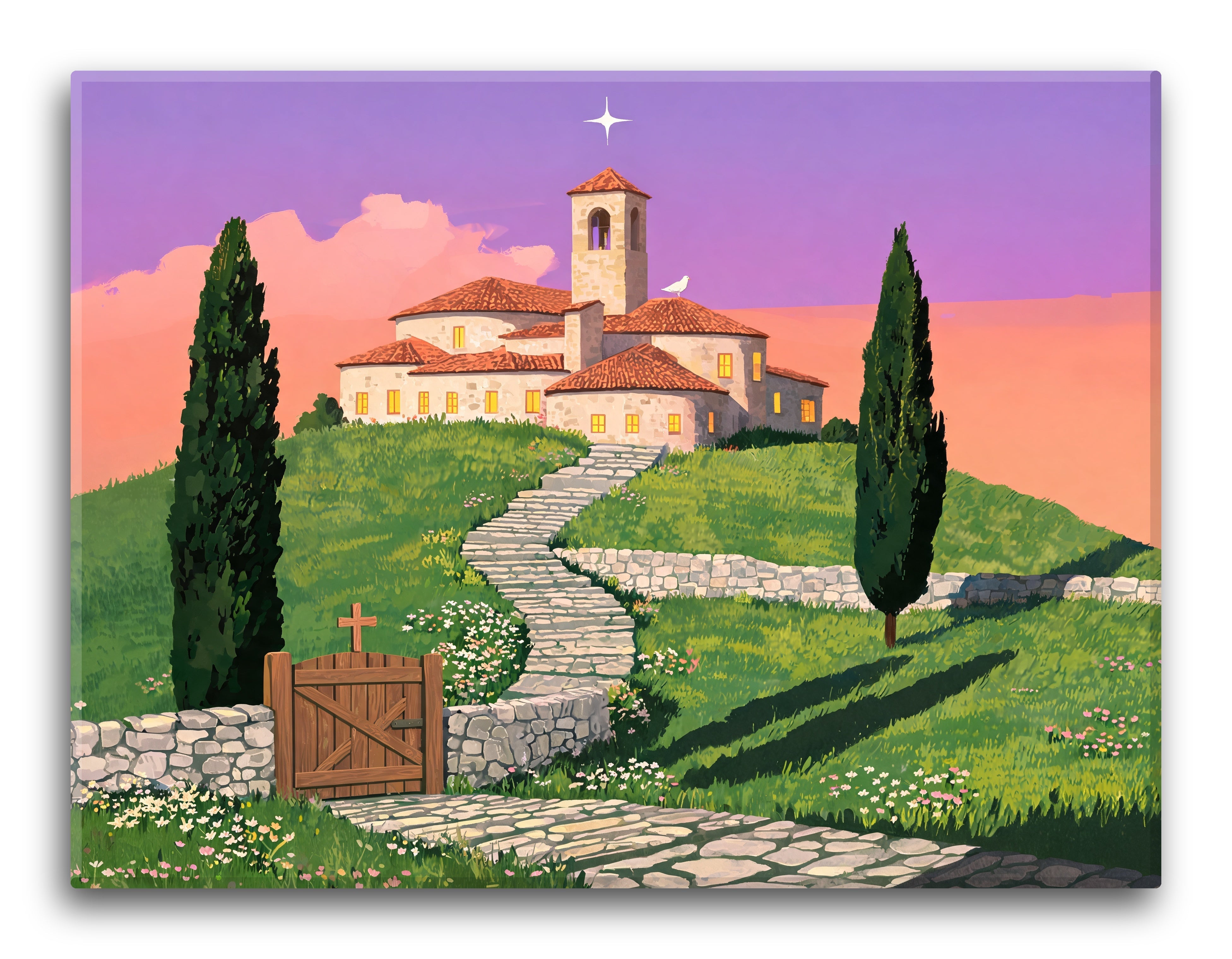 Monastery Hill Dusk