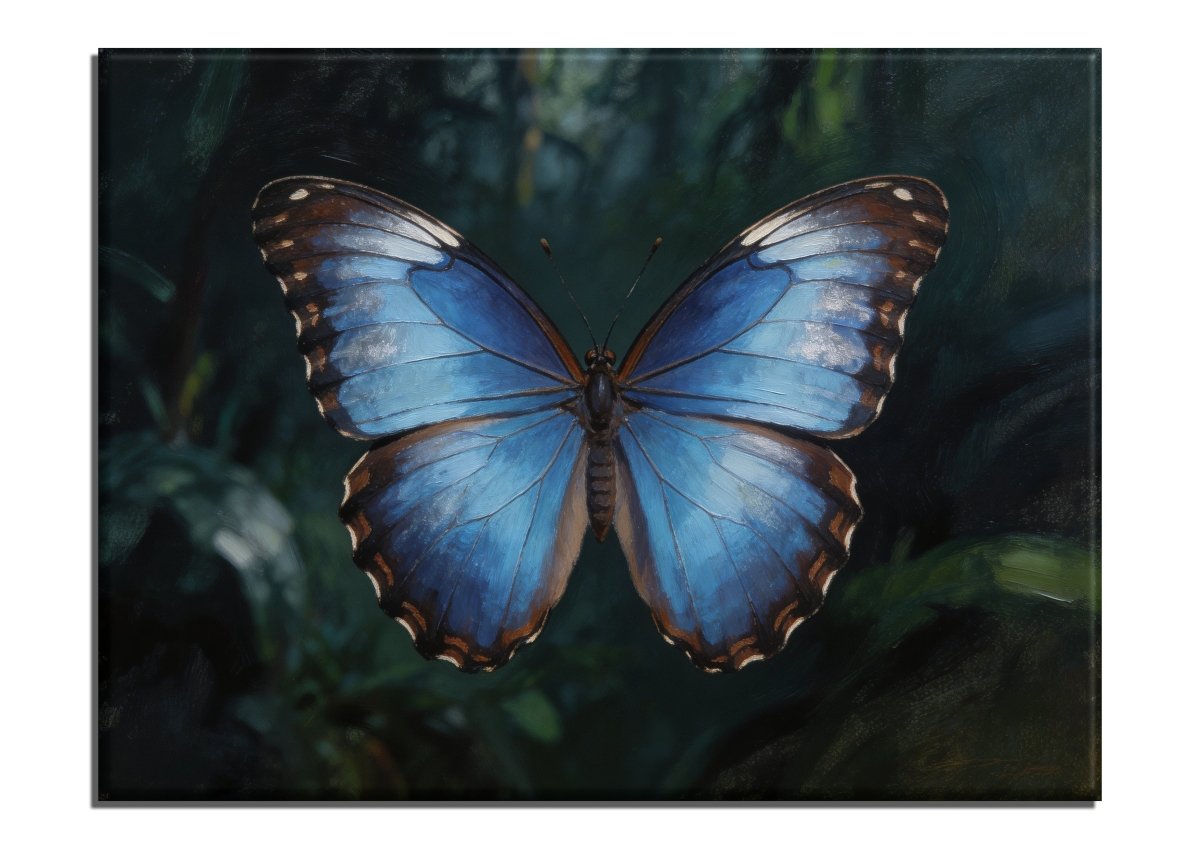 Morpho Cypris Butterfly - Escape by Numbers