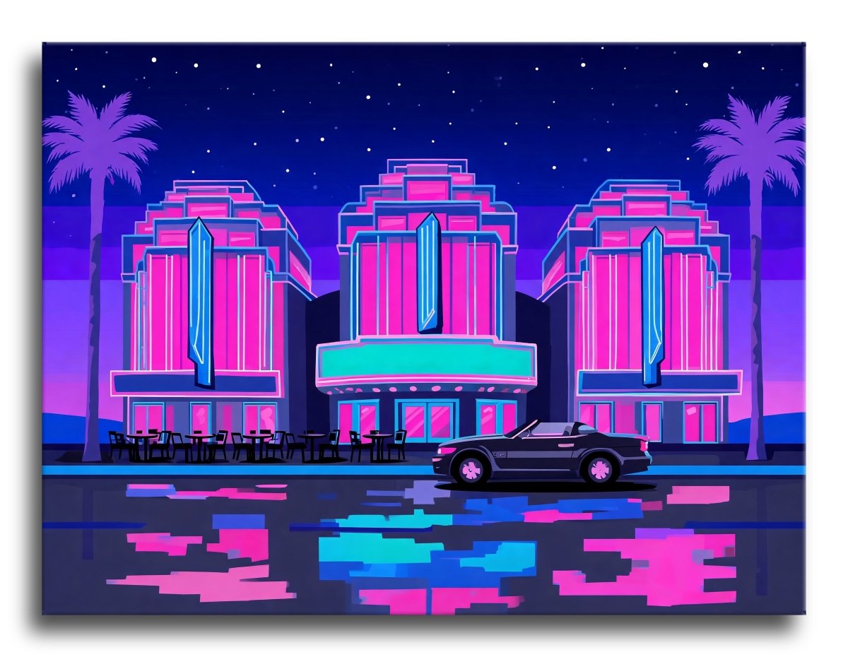 Neon Deco Boulevard - Escape by Numbers