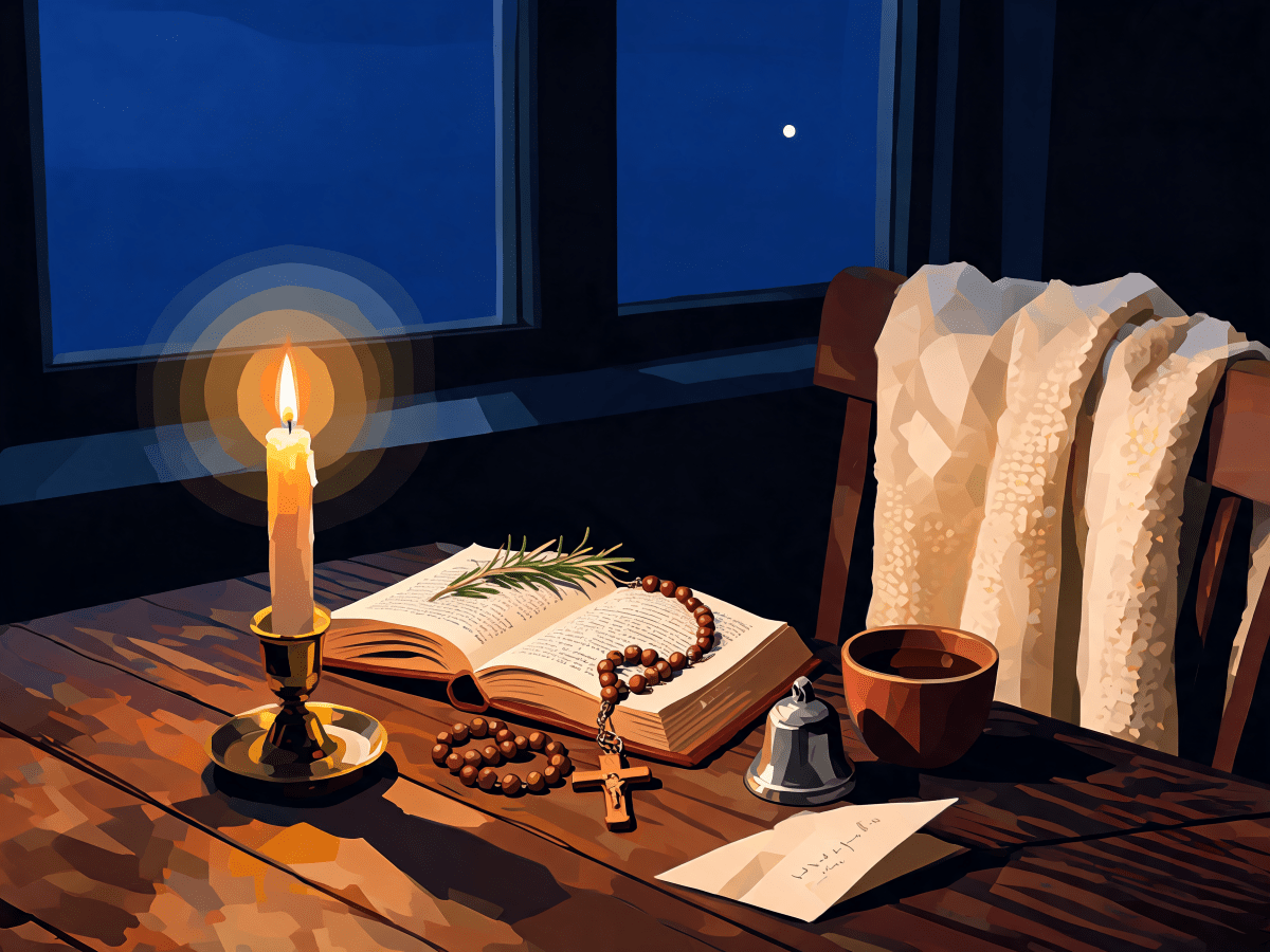 Night Vigil Table - Escape by Numbers
