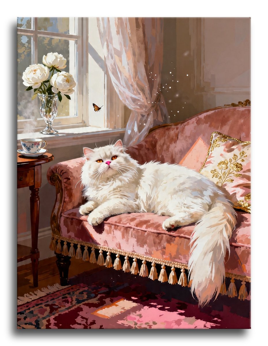 Persian Peony Salon - Escape by Numbers