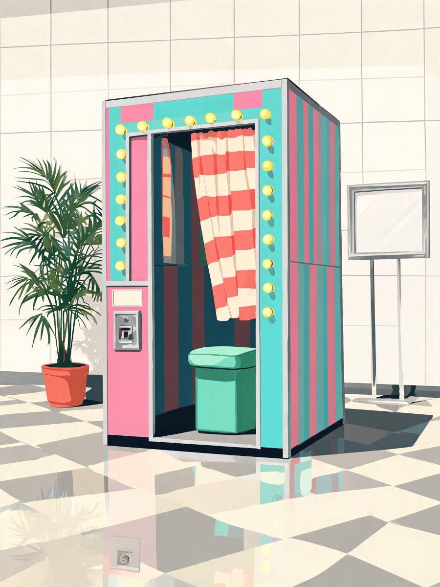 Photo Booth Glow - Escape by Numbers