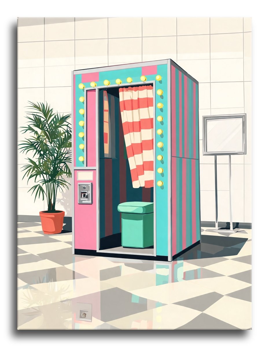 Photo Booth Glow - Escape by Numbers