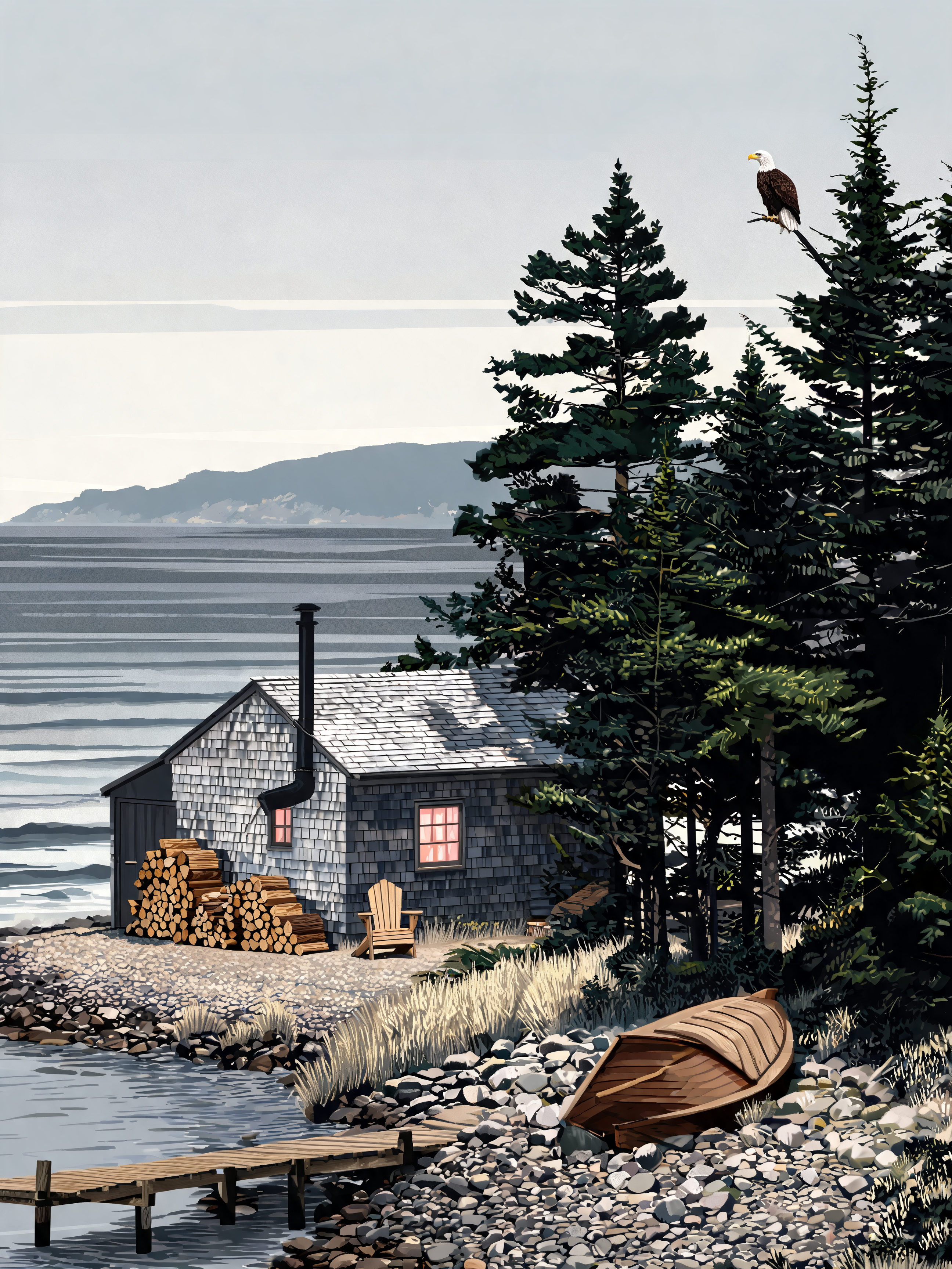 Pine Cabin Maine