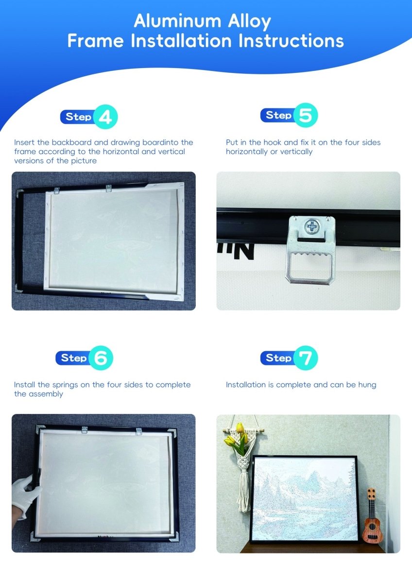 Premium Alloy Frame, 16x20 in - Escape by Numbers