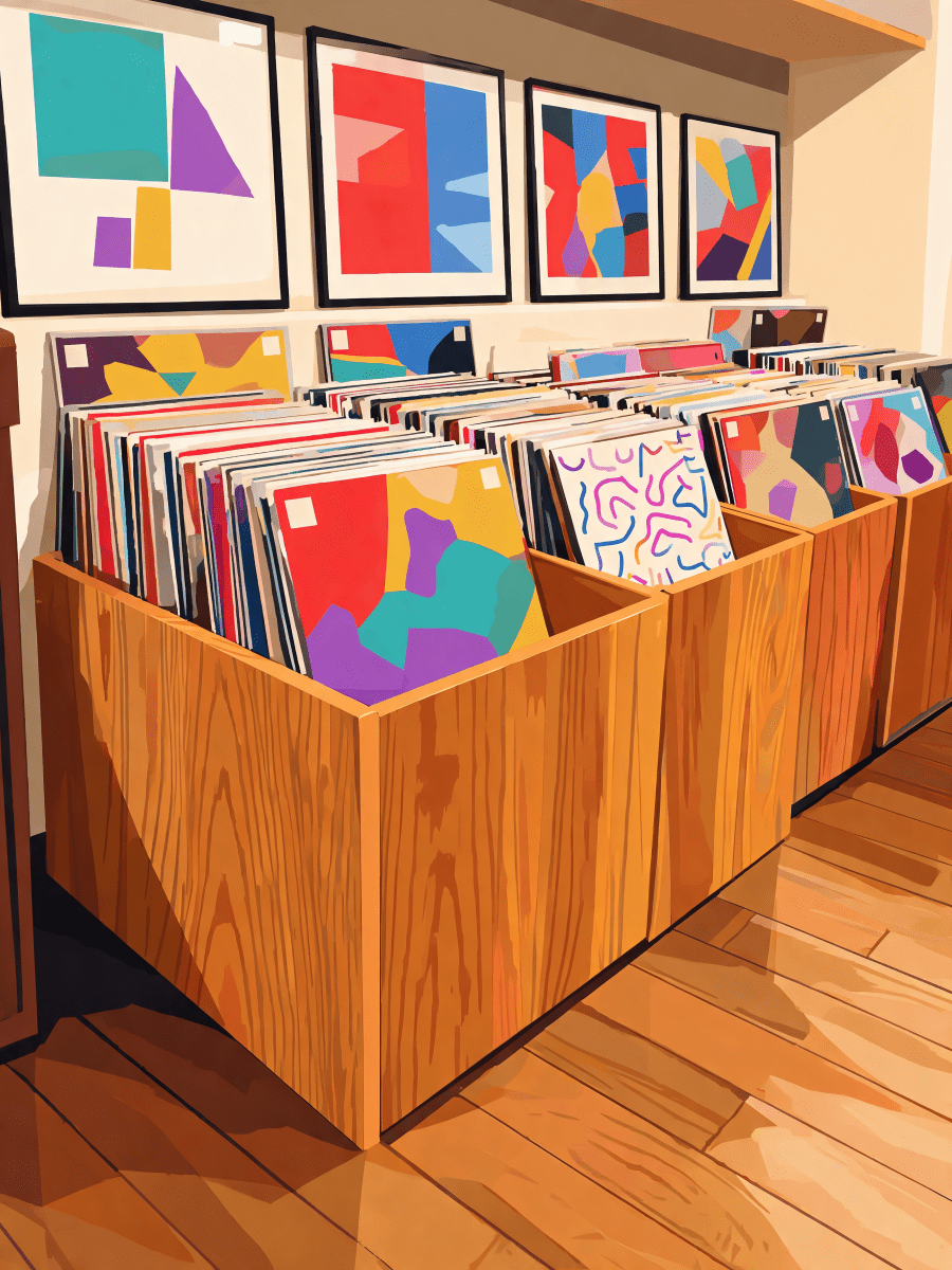 Record Bin Browse - Escape by Numbers
