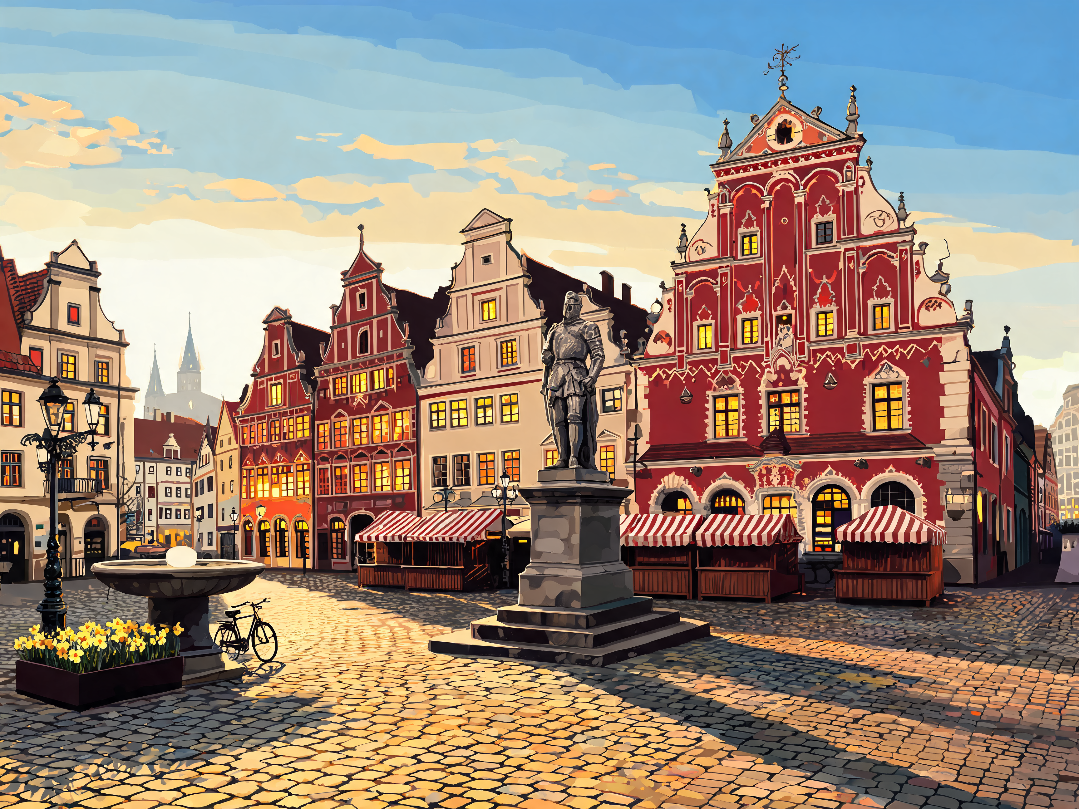 Riga Cobblestone Heart