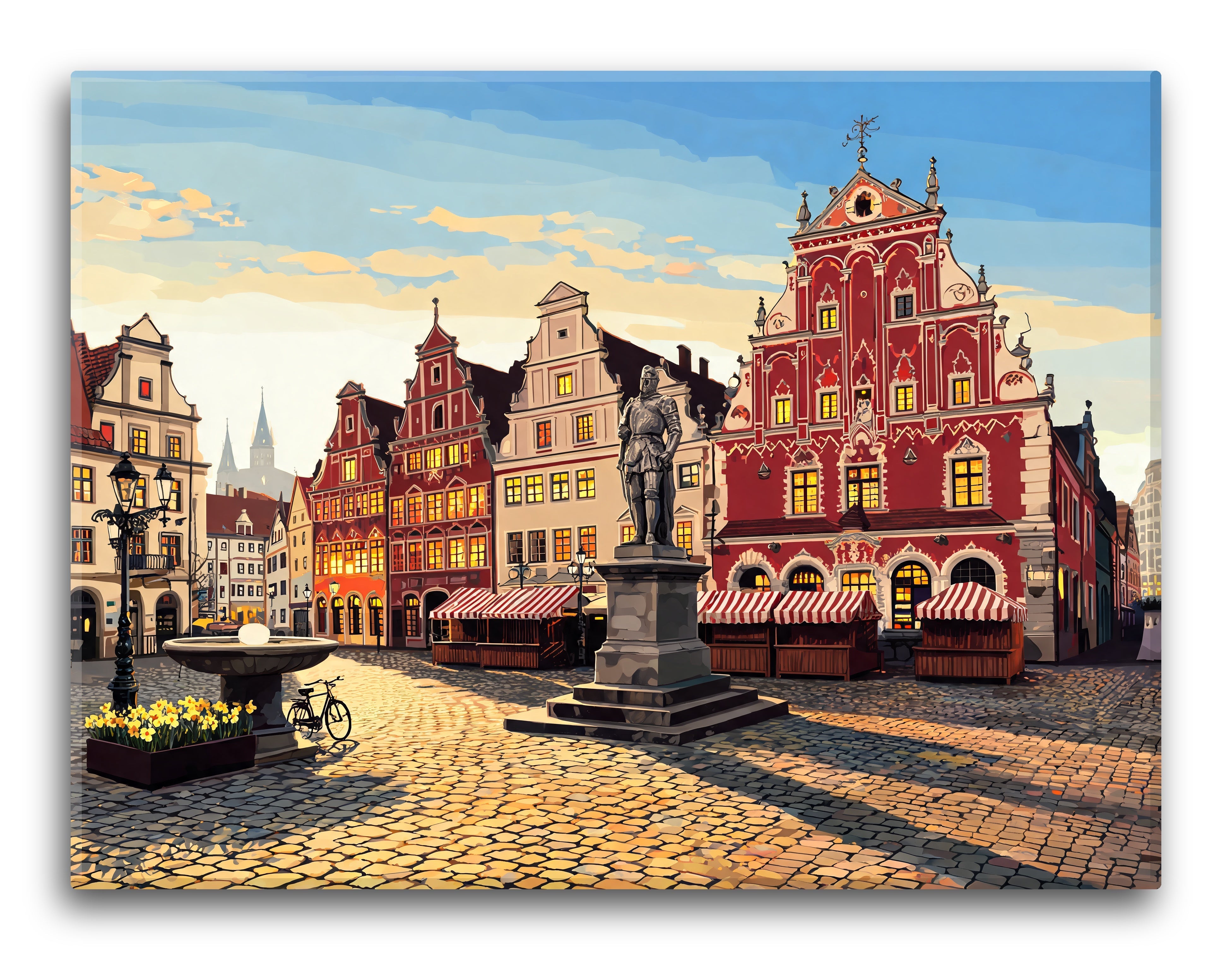 Riga Cobblestone Heart