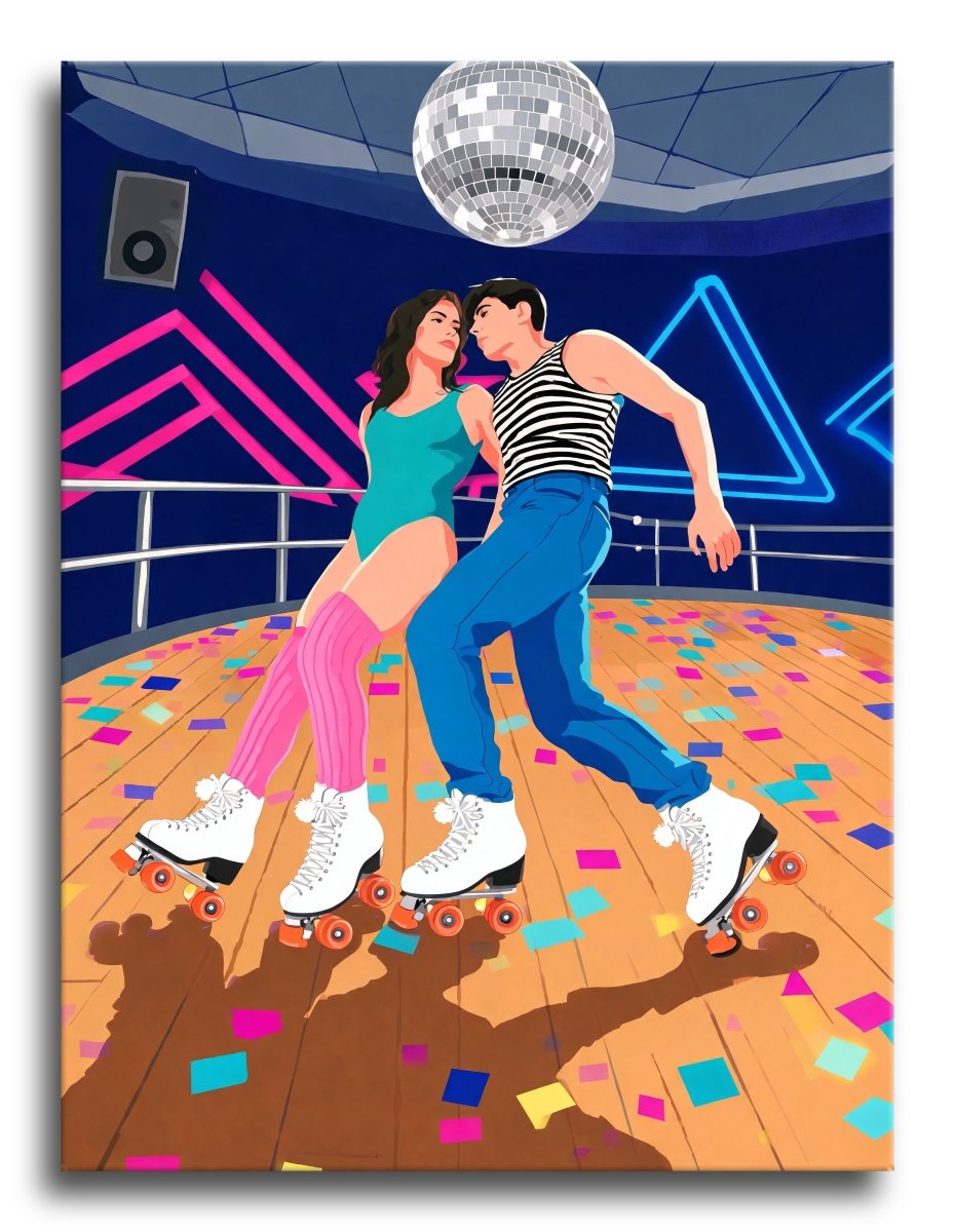 Roller Disco Glide - Escape by Numbers