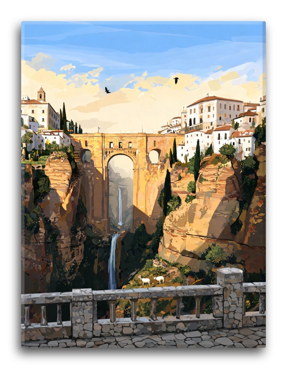 Ronda Gorge Arch - Escape by Numbers