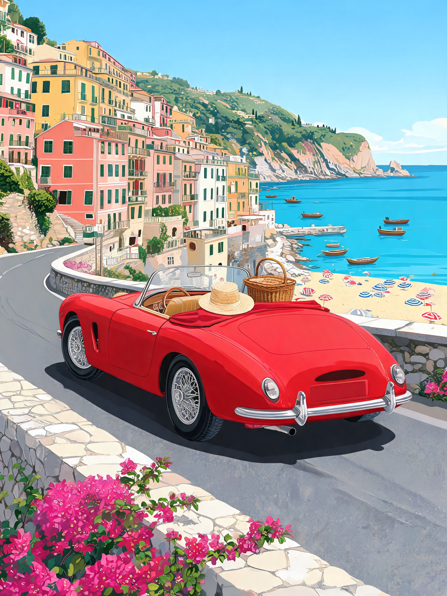 Rosso Riviera Spyder - Escape by Numbers