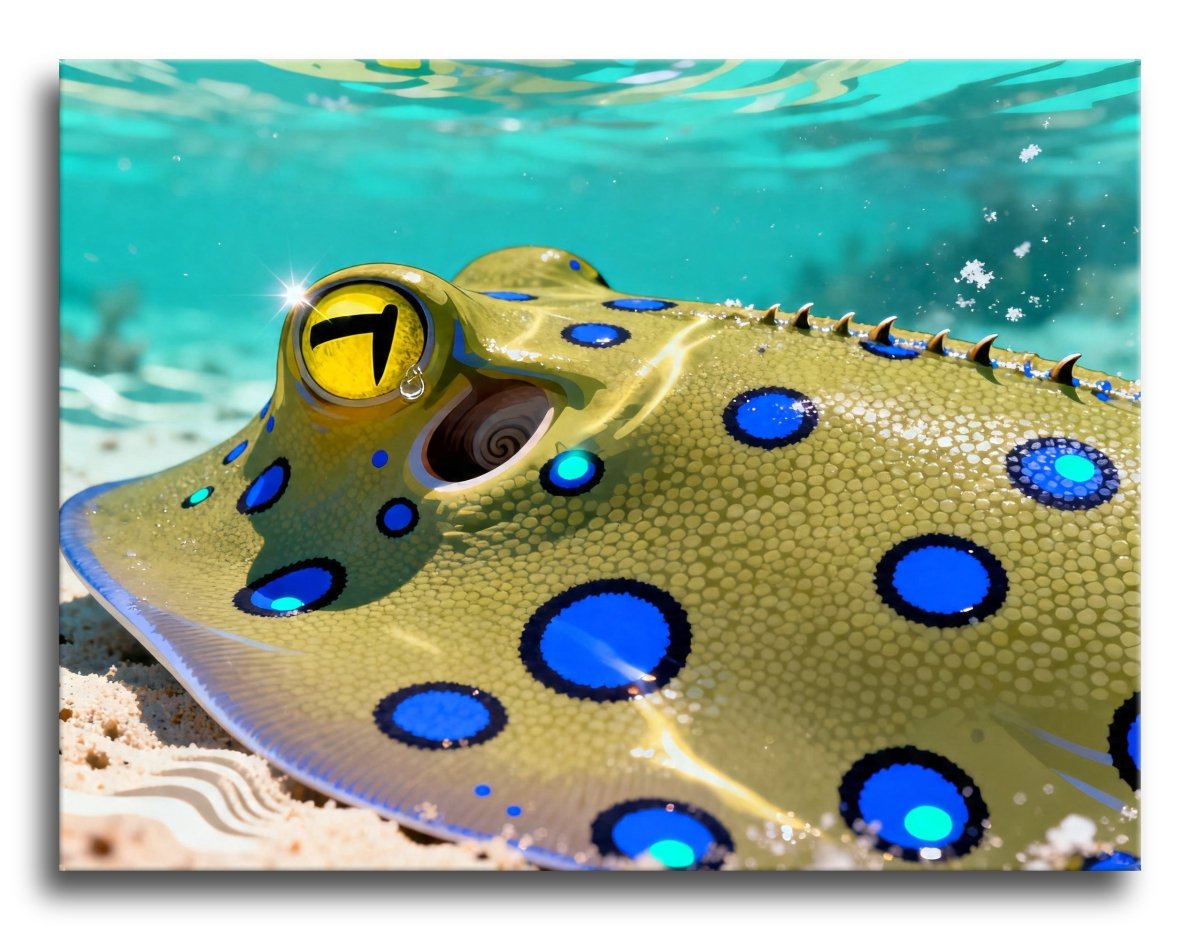 Sapphire Spotted Ray - Escape by Numbers
