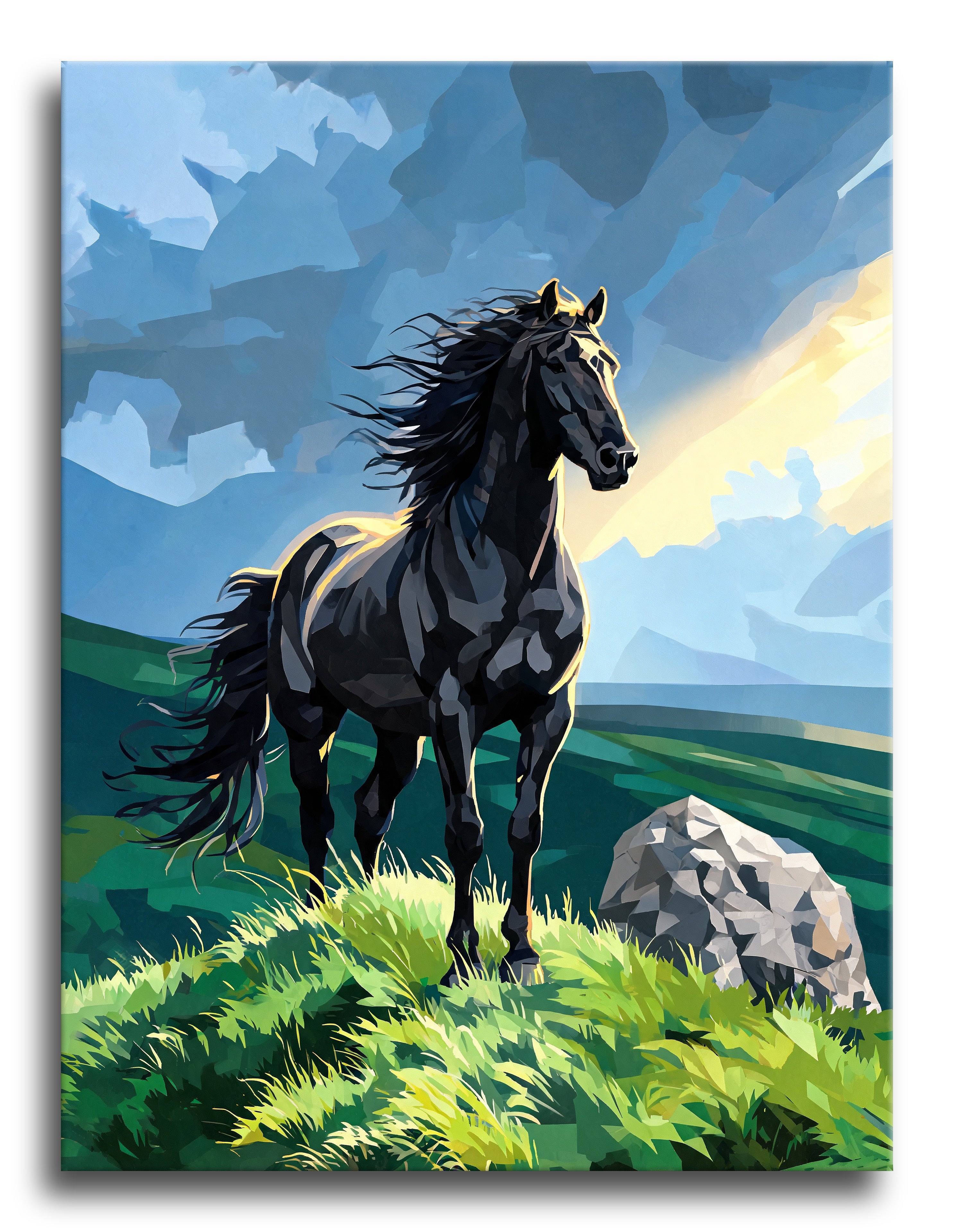 Storm Hill Stallion - Escape by Numbers