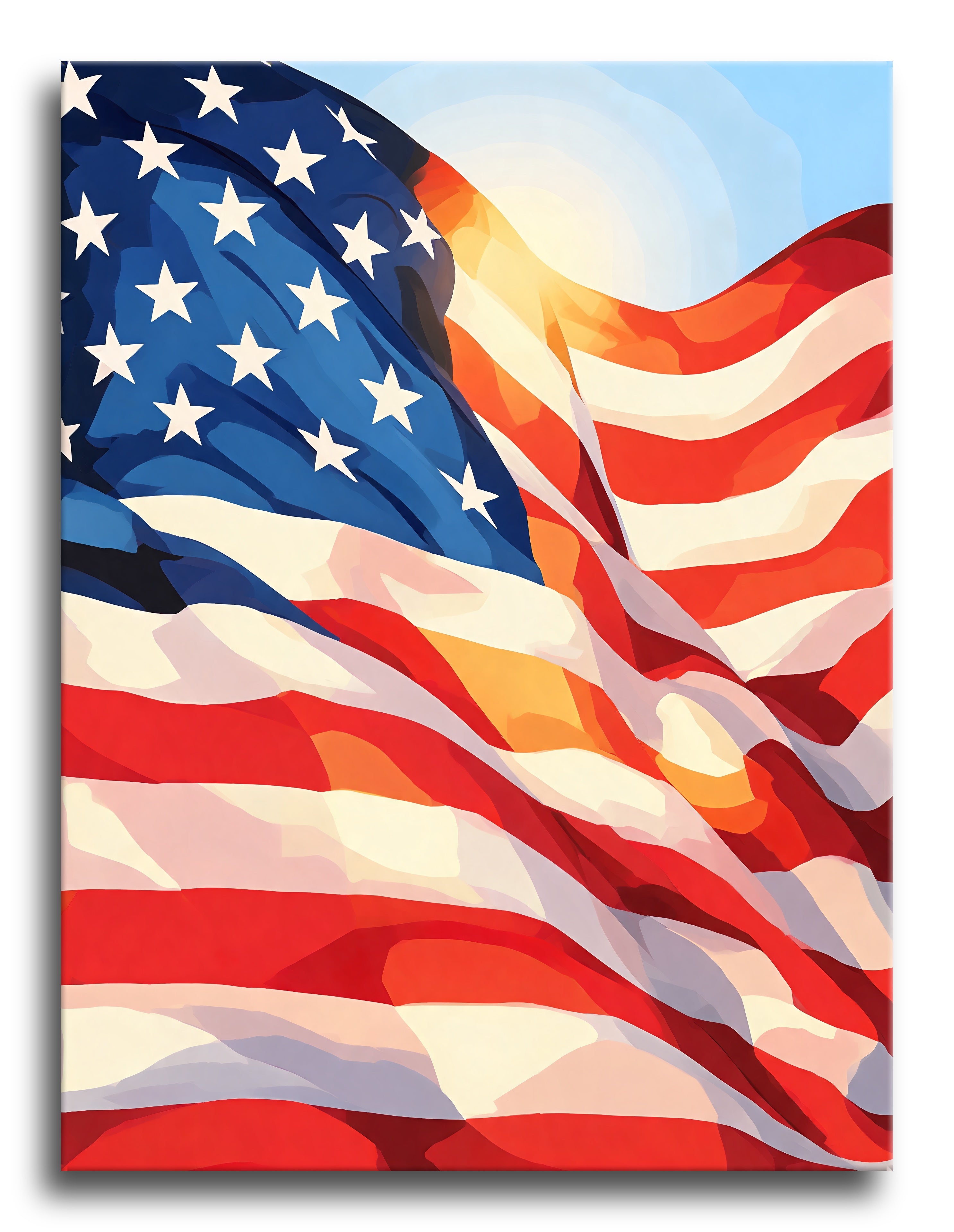 Old Glory Waving - Escape by Numbers