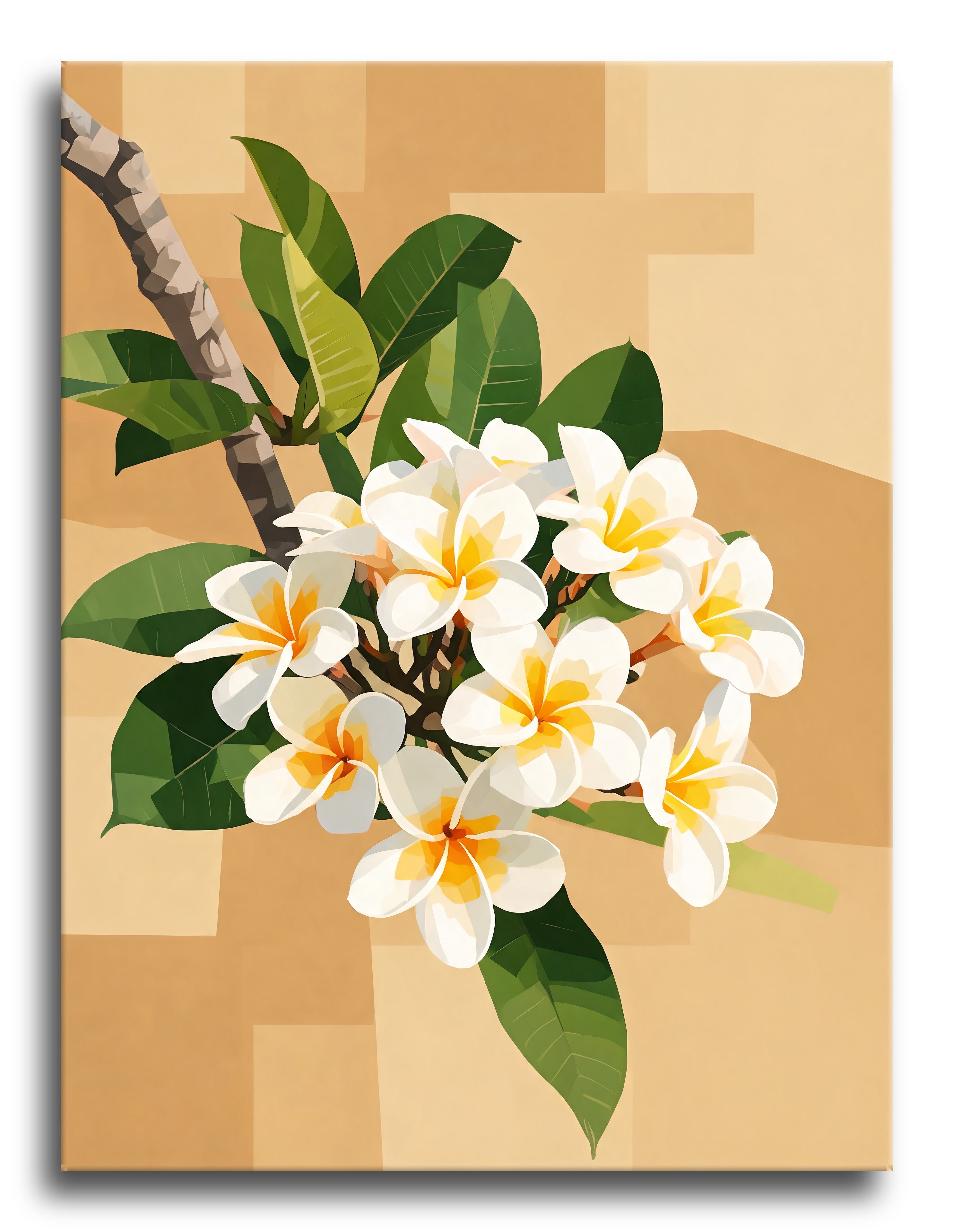Frangipani Bloom - Escape by Numbers