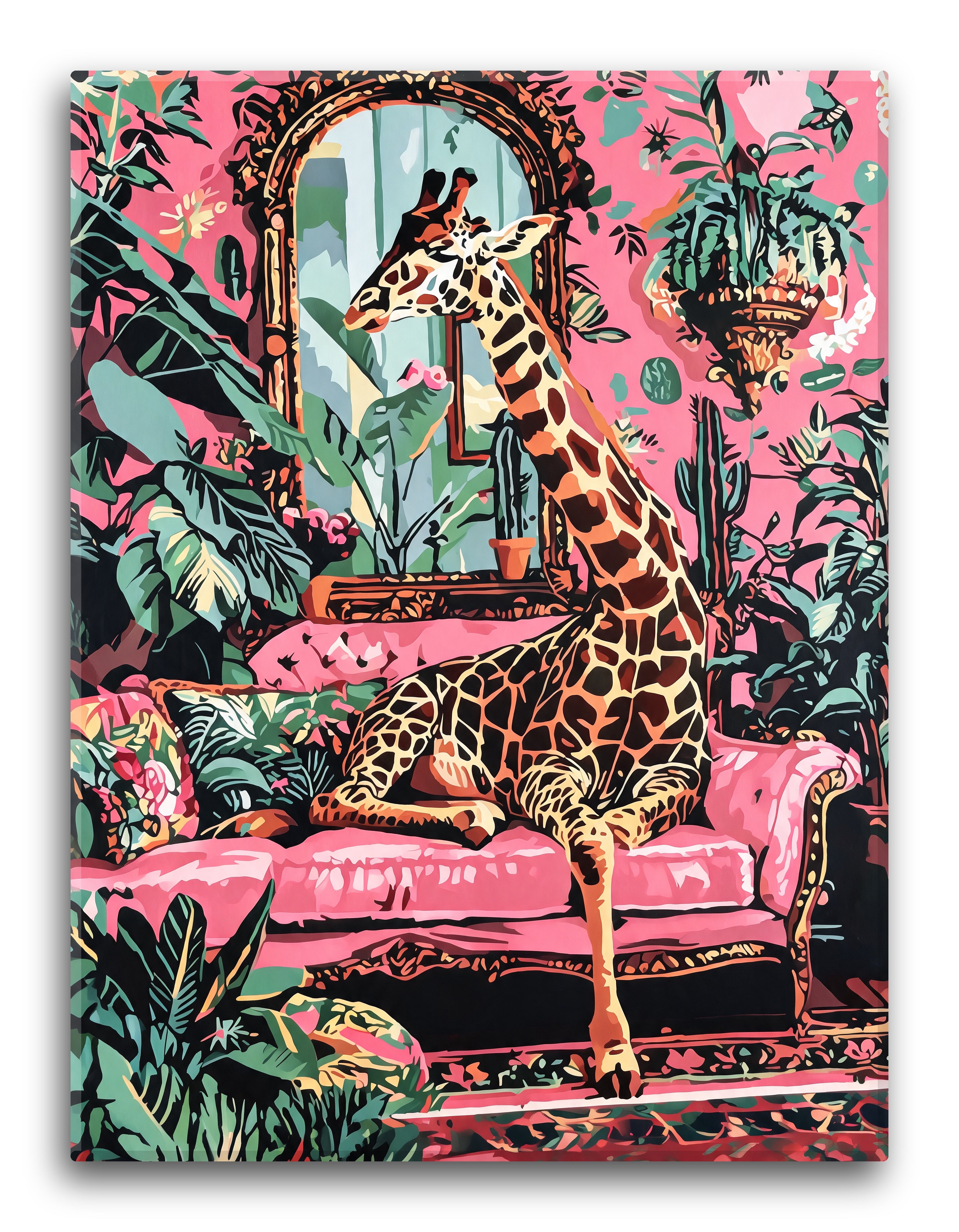 Pink Parlour Giraffe - Escape by Numbers