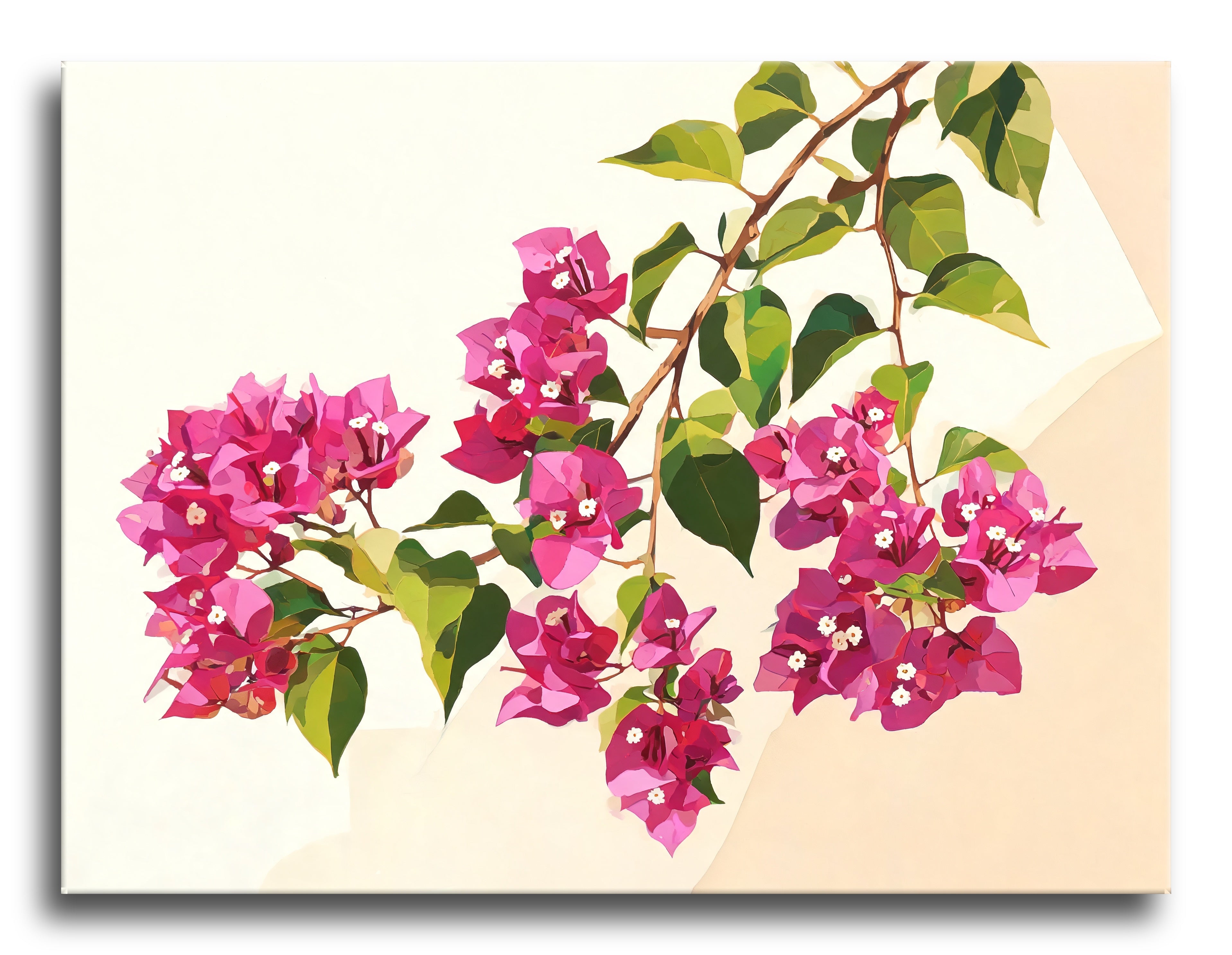 Bougainvillea Cascade - Escape by Numbers