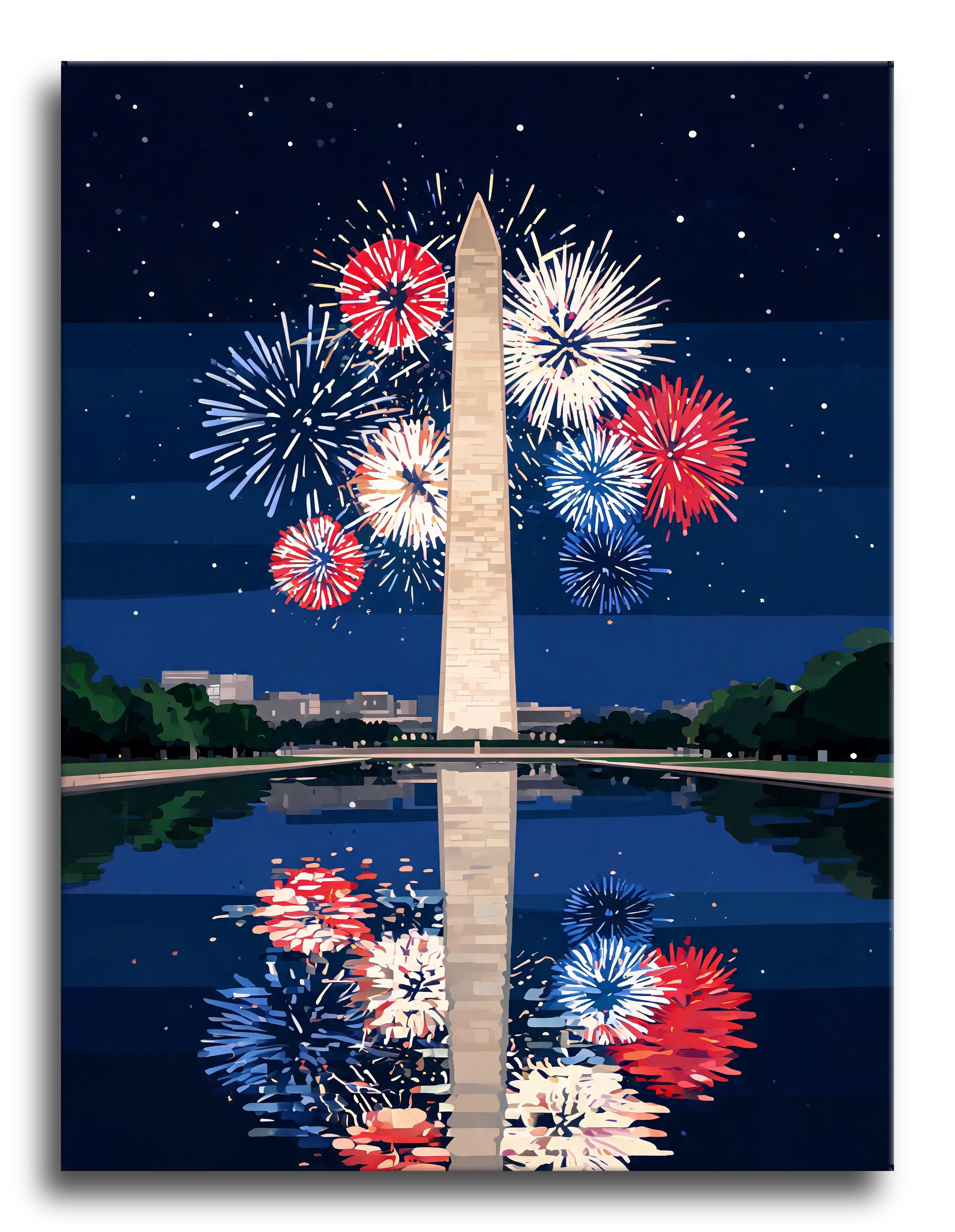Capital Monument Fireworks - Escape by Numbers