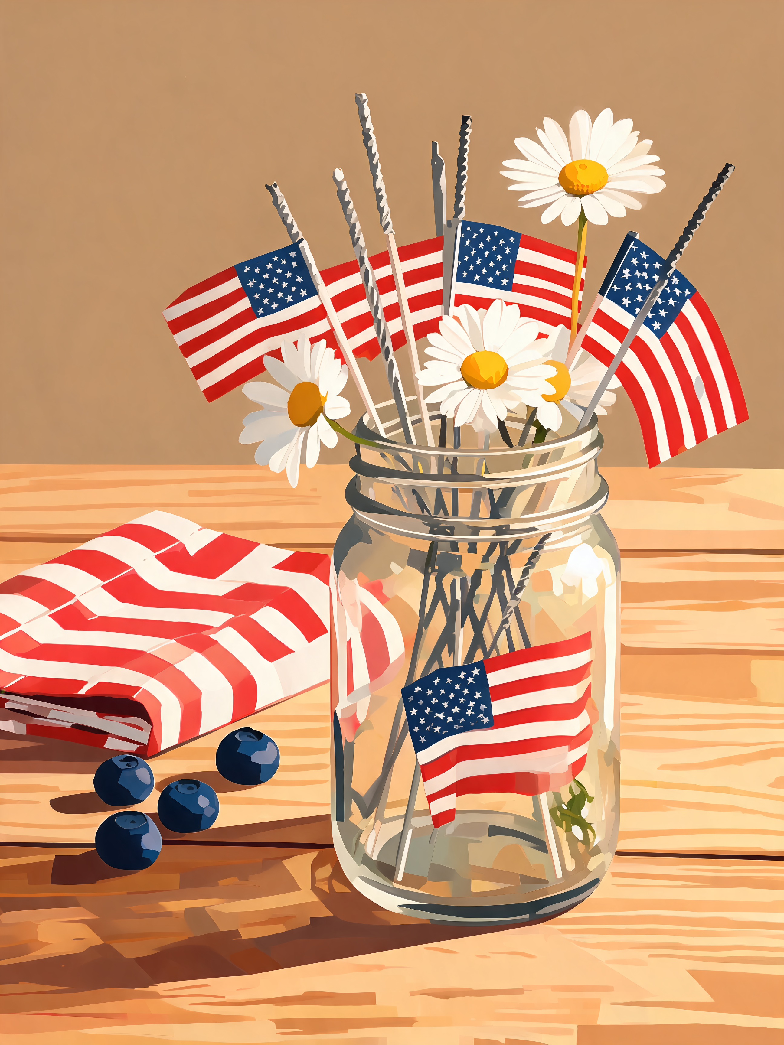 Mason Jar Sparklers - Escape by Numbers