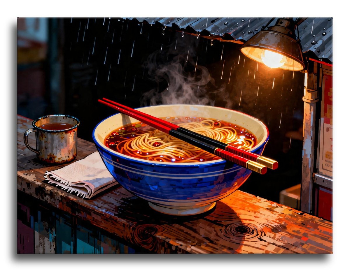 Steaming Noodle Night - Escape by Numbers