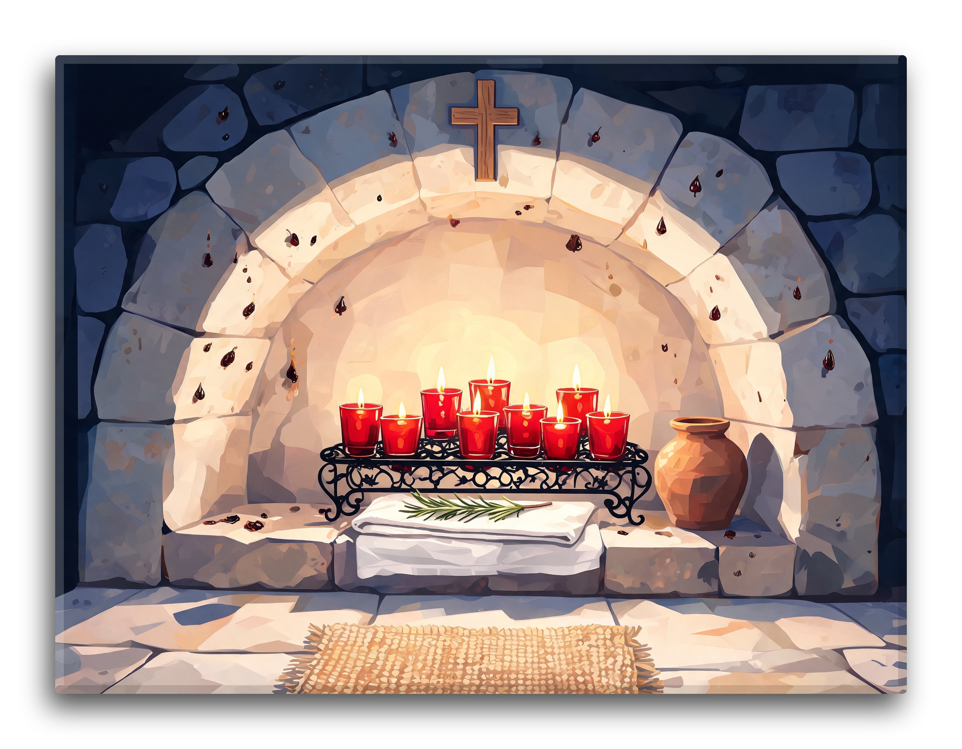 Stone Niche Candles
