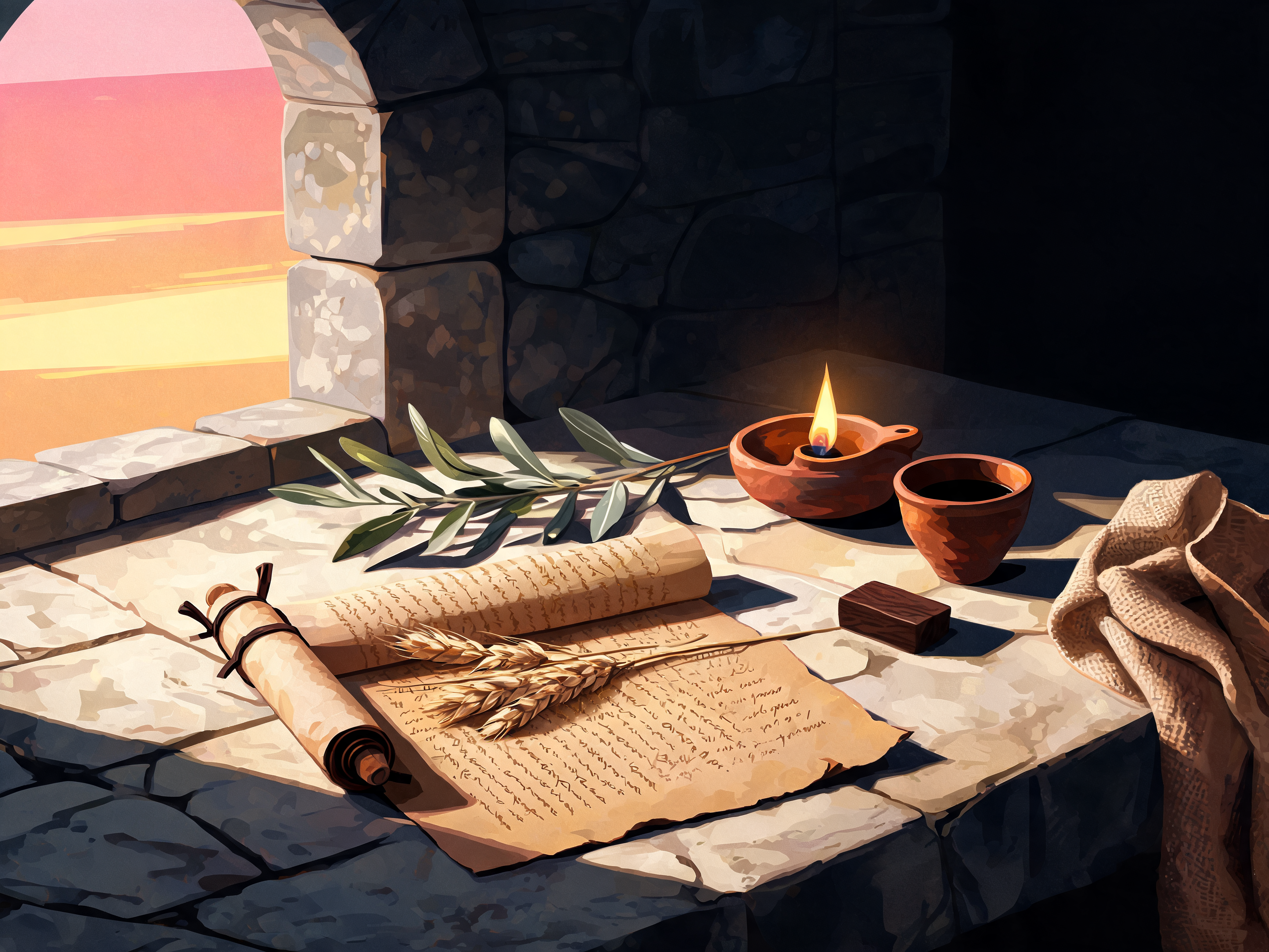 Stone Table Scroll