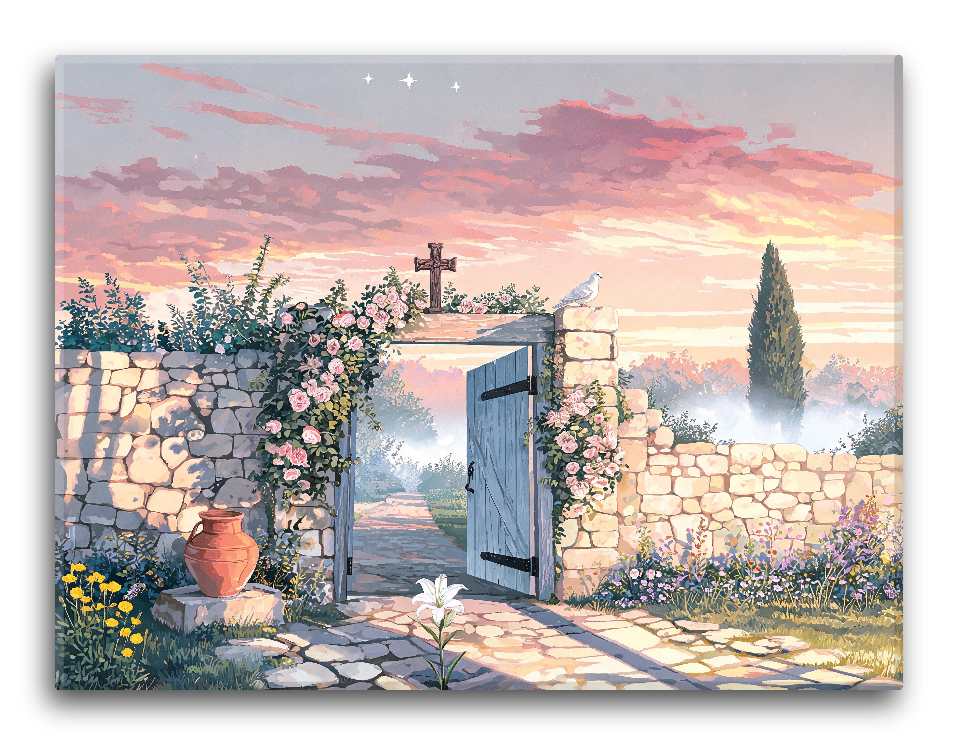 Stone Wall Threshold