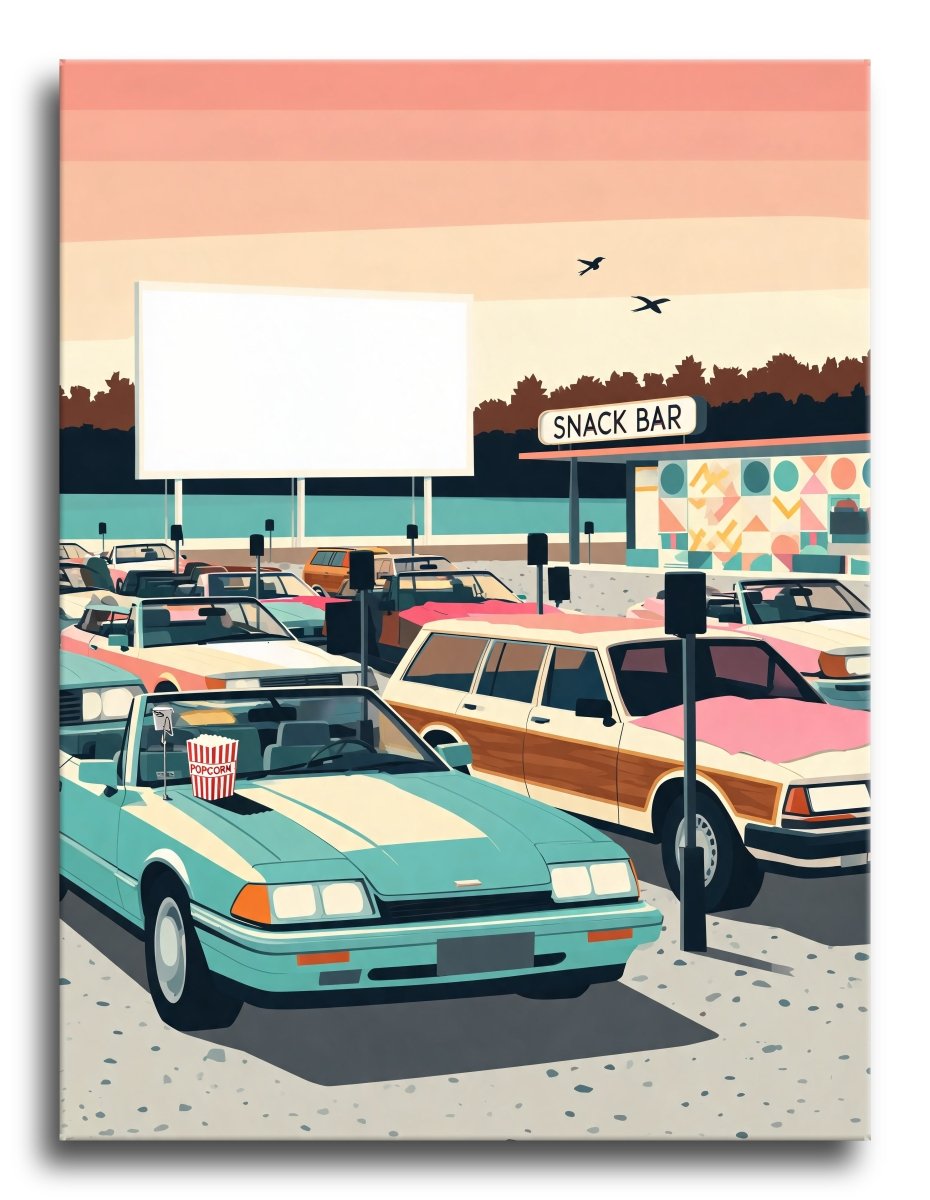 Sunlit Drive In - Escape by Numbers