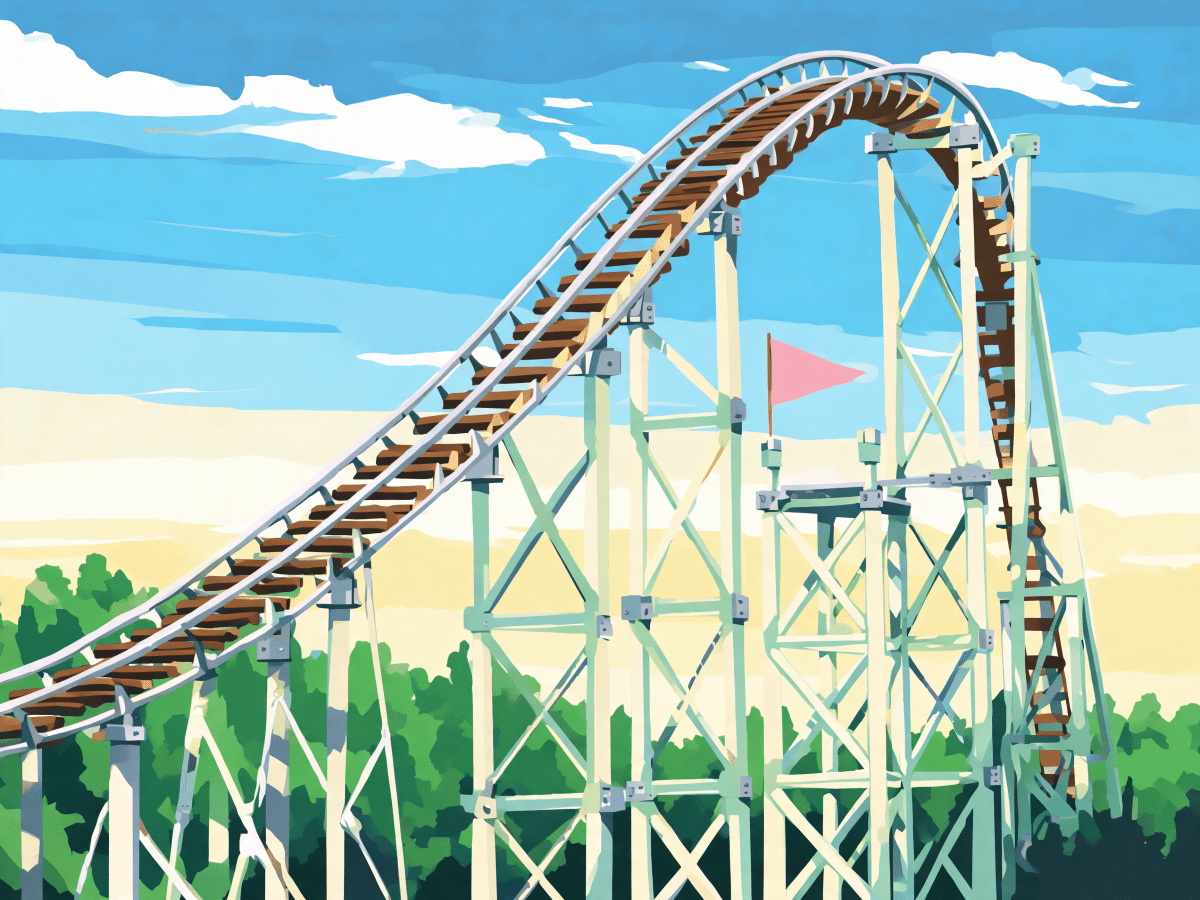 Sweeping Coaster Curve - Escape by Numbers