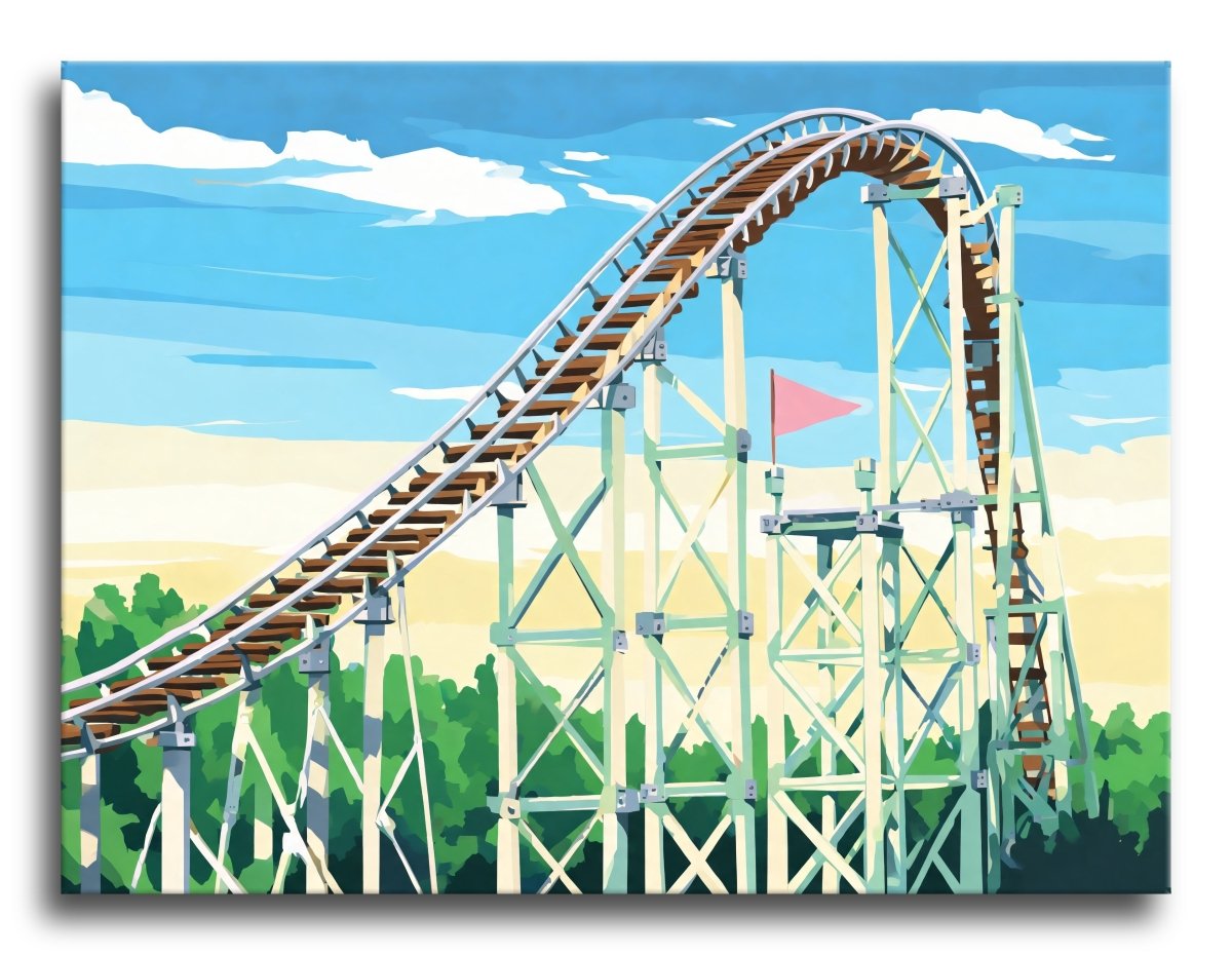 Sweeping Coaster Curve - Escape by Numbers